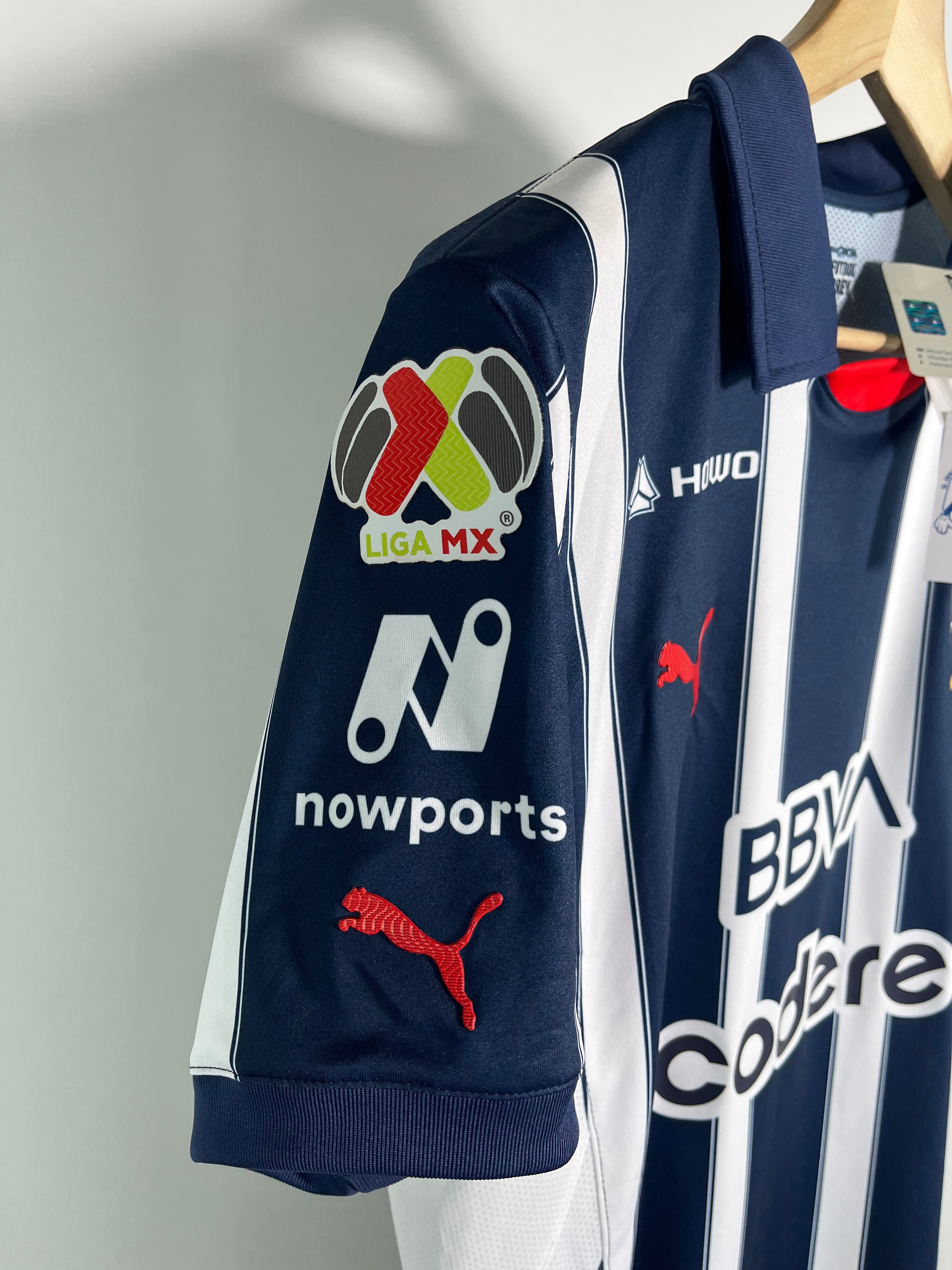 Jersey Rayados Monterrey Local 2024 2025 *C/Etiquetas* Versión Jugador Sergio Canales (M)