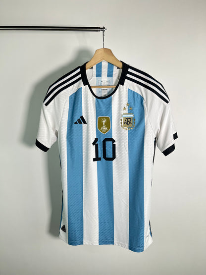 Jersey Argentina Local 2022 2023 Versión Jugador Lionel Messi (M)