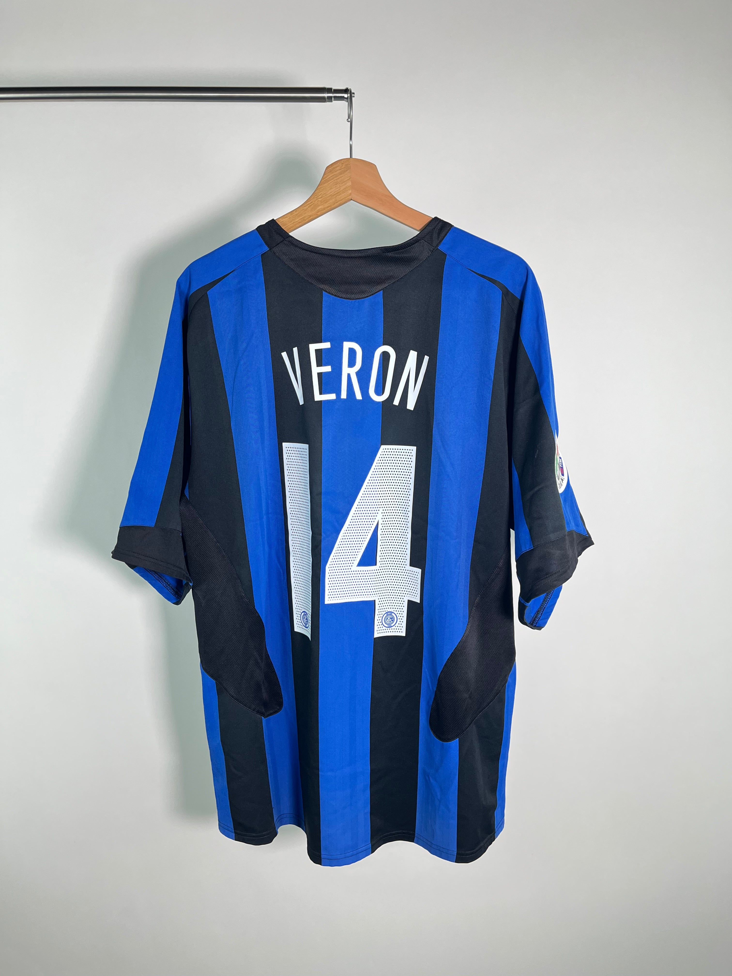 Jersey Inter de Milan Local 2005 2006 Juan Sebastián “La Brujita” Verón (XL)