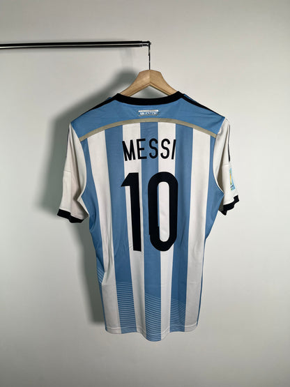 Jersey Argentina Local 2014 2015 *March Detail vs Holanda* Lionel Messi (M)