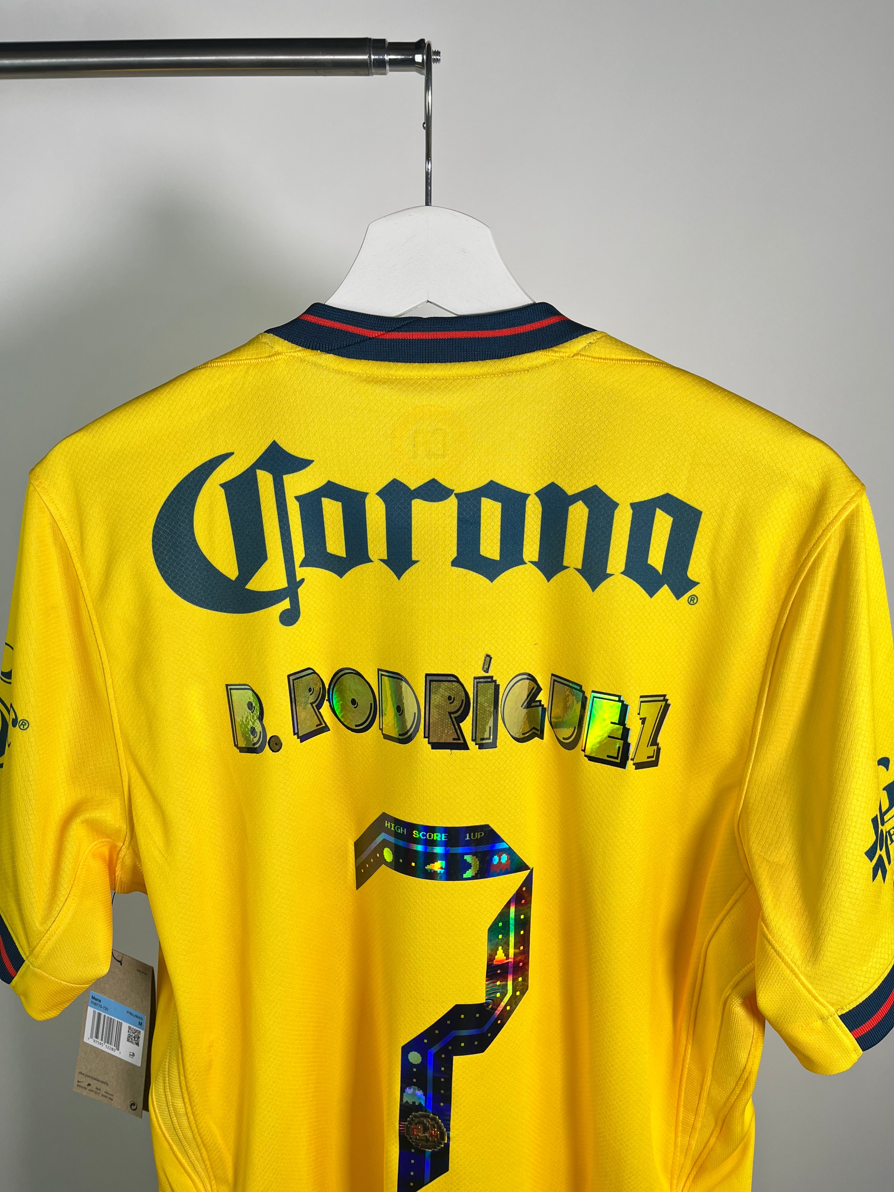 Jersey Club América Local 2024 2025 Edición Pac-Man *C/Etiquetas* Brian Rodríguez (Múltiples tallas)