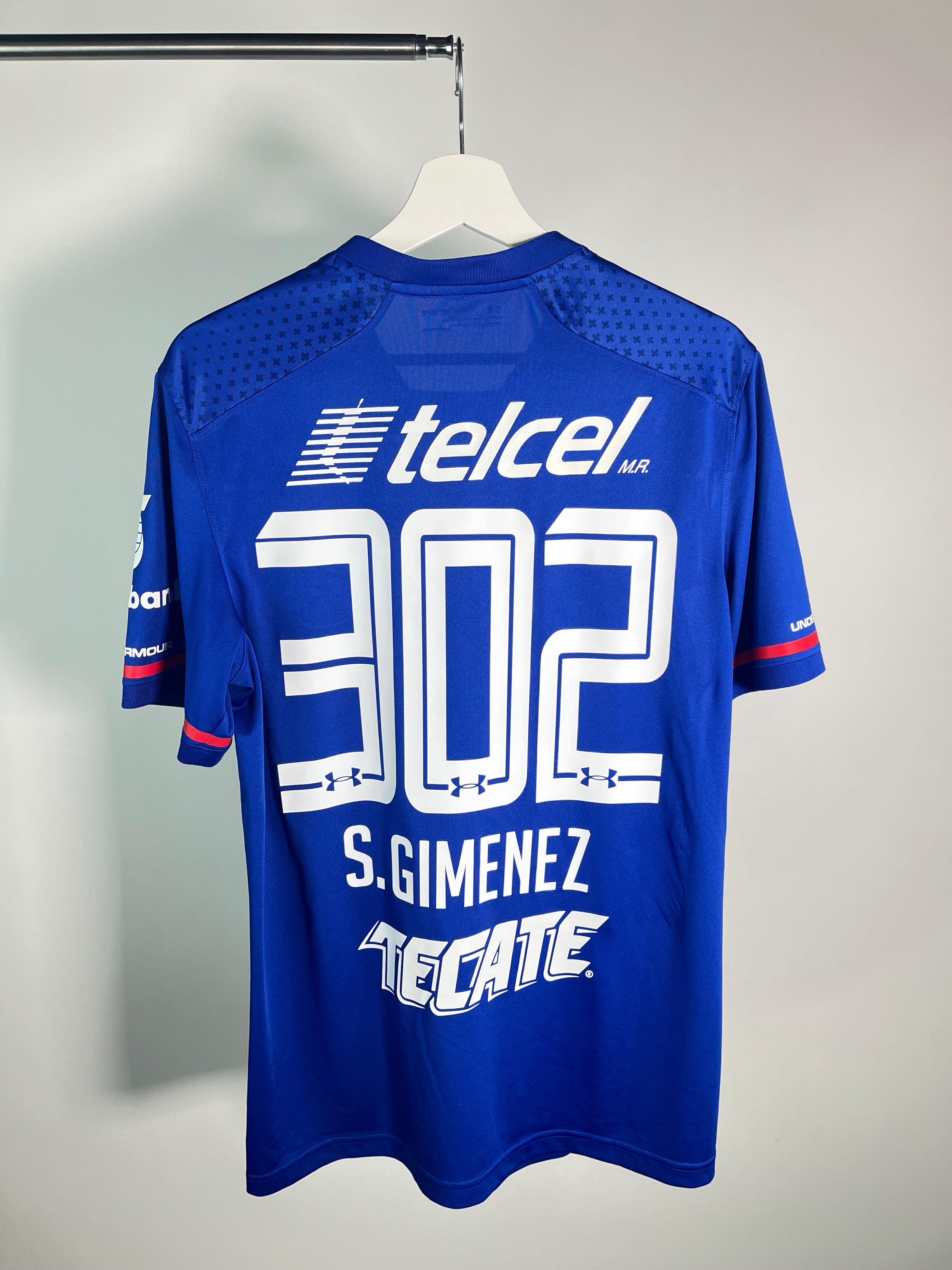 Jersey Cruz Azul Local 2017 2018 Santiago Giménez (M)