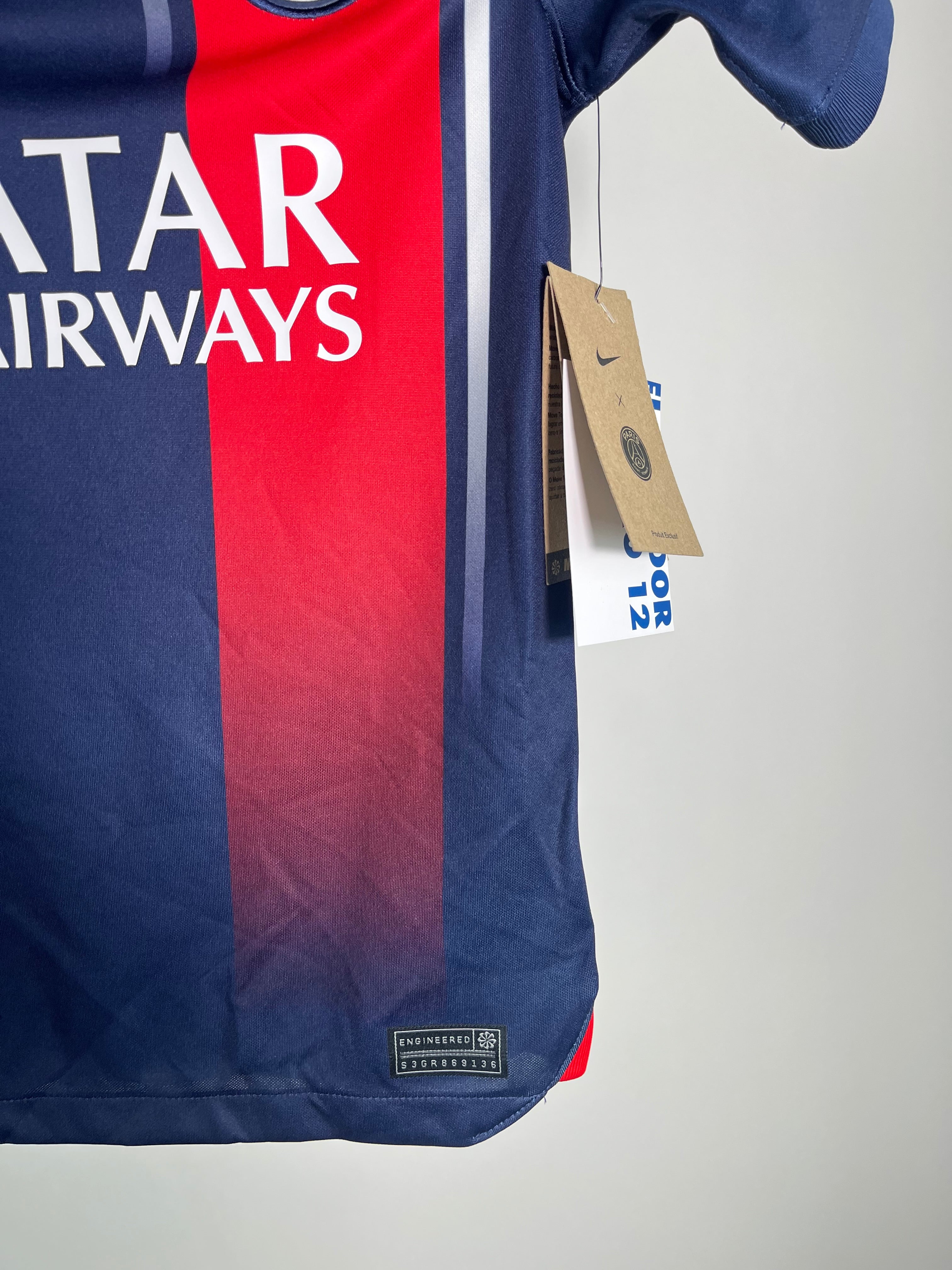 Jersey PSG Local 2023 2024 *C/Etiquetas* (S Niño)