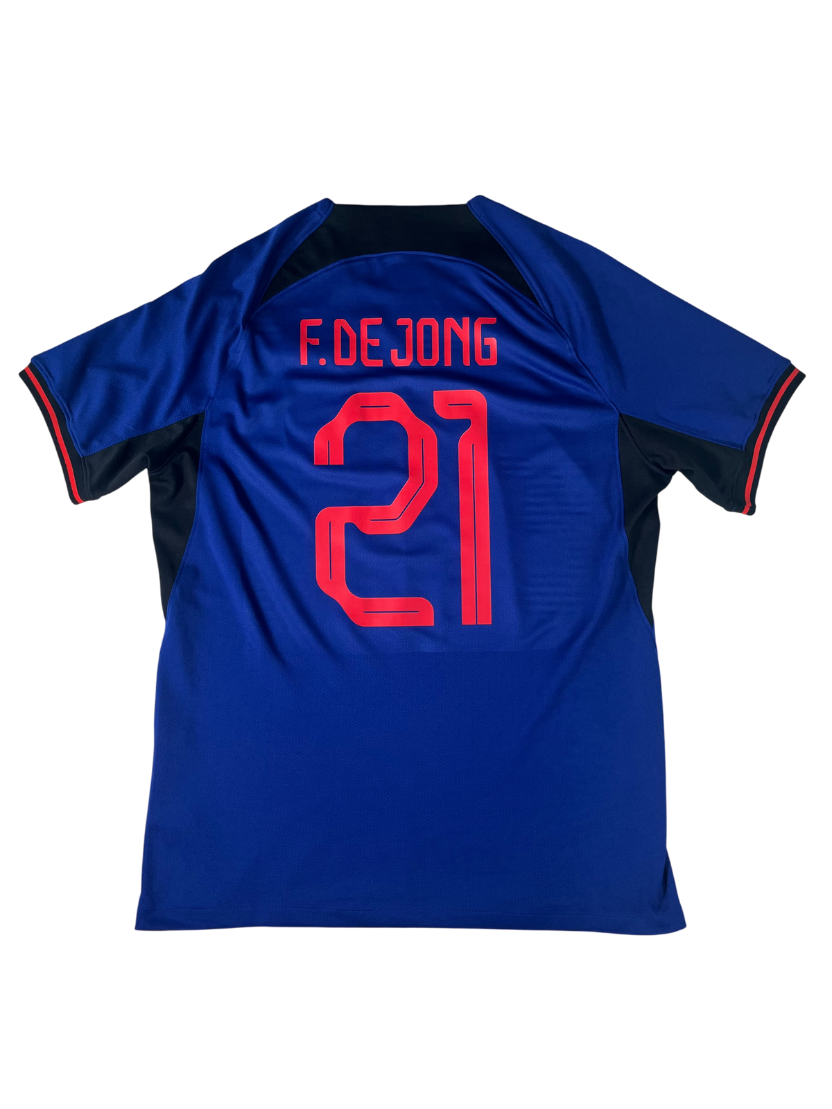 Jersey Países Bajos Visita 2022 2023 Frenkie De Jong (L)