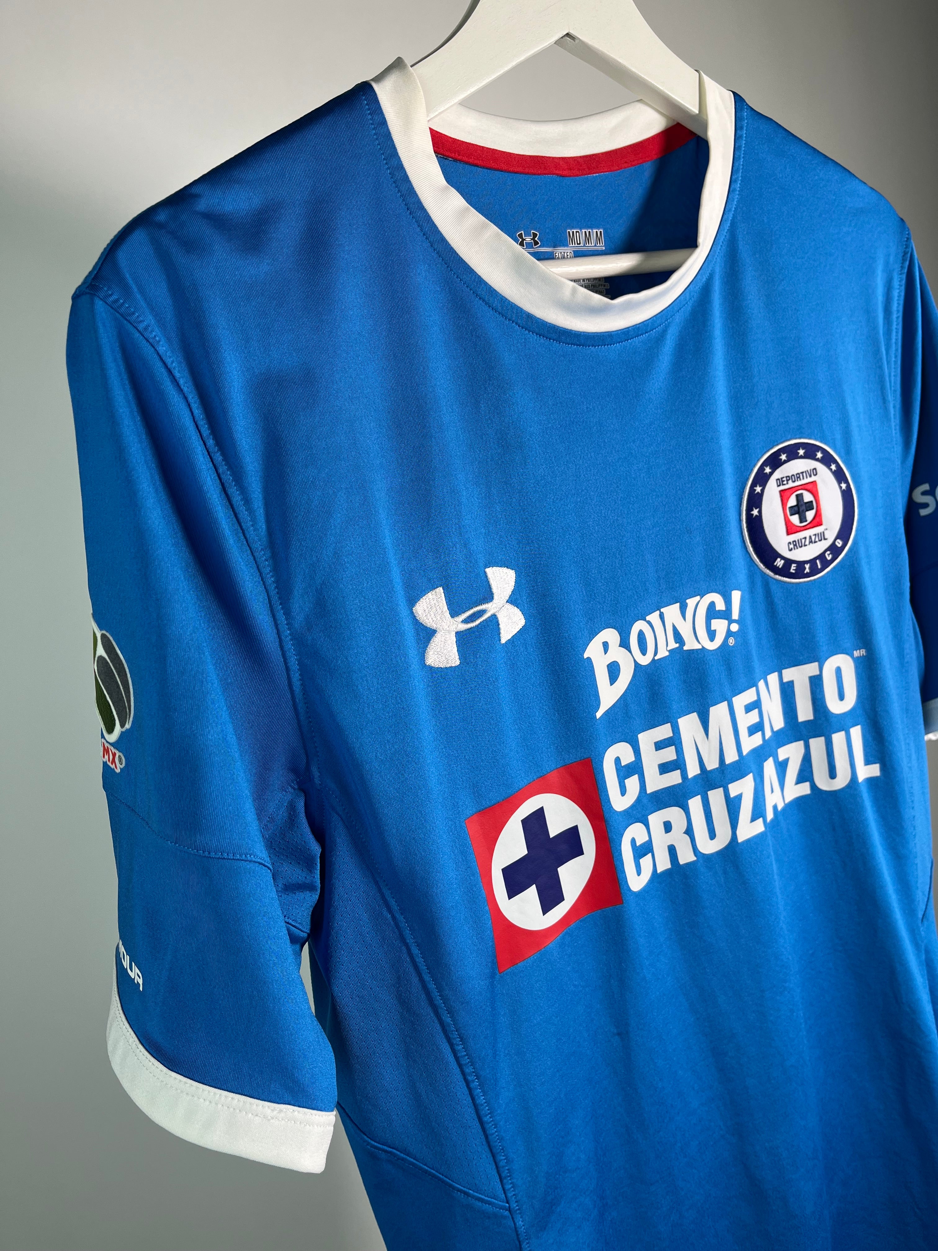 Jersey Cruz Azul Local 2016 2017 Utilería Richard Ruíz (M)