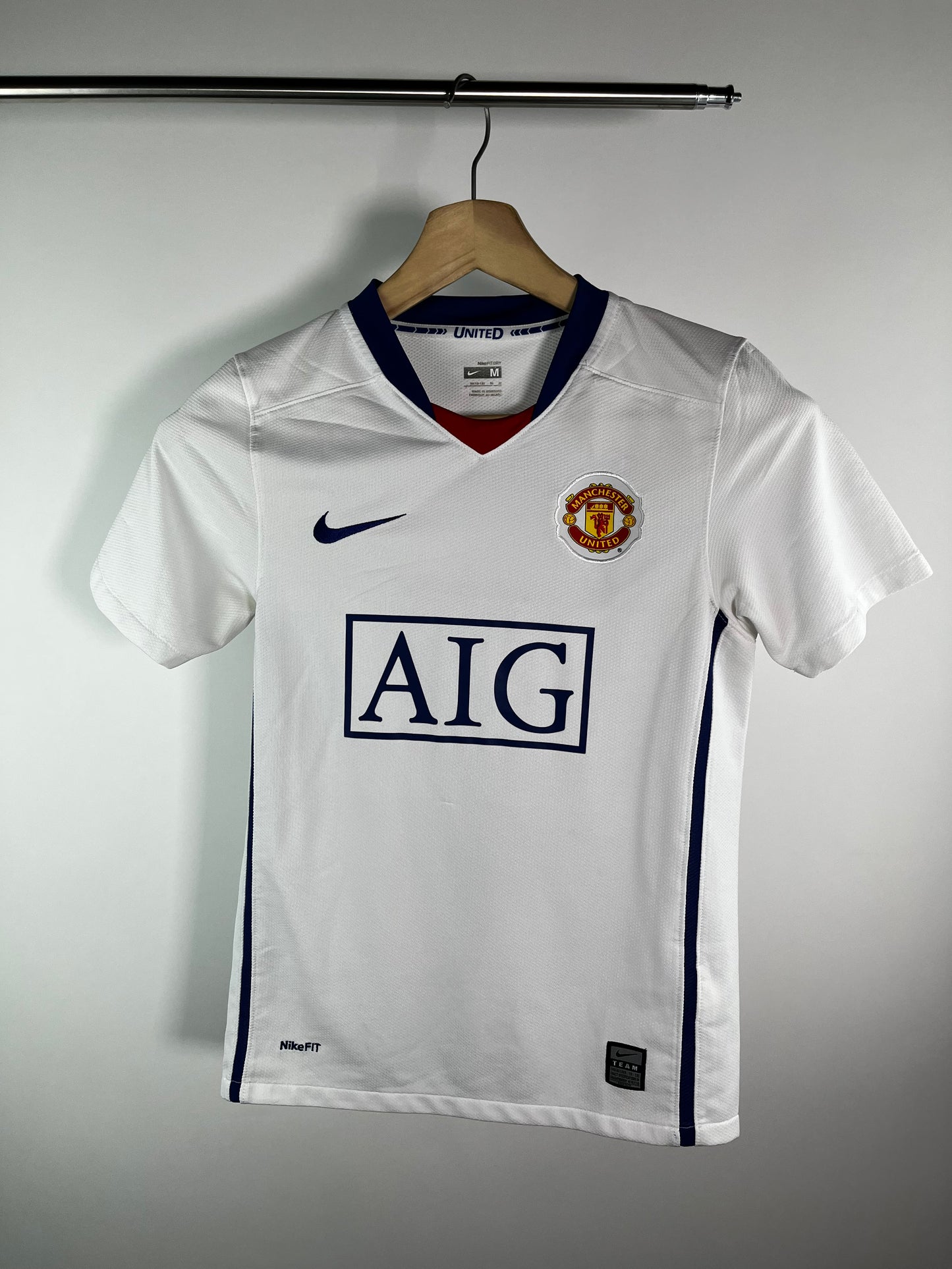 Jersey Manchester United Visita 2008 2009 Cristiano Ronaldo (M niño)