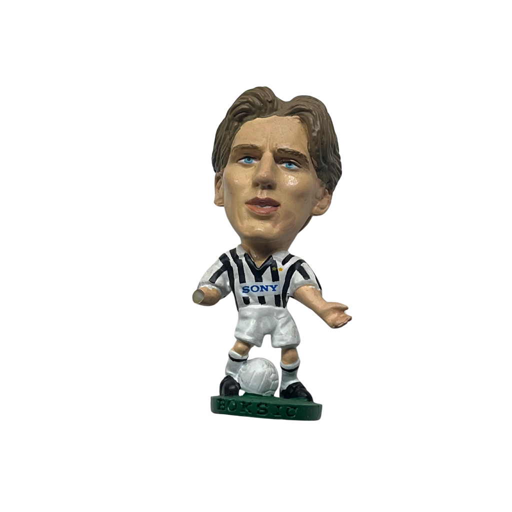 ProStars Alen Boksic (detalle en la mano) Juventus Local 1997 (Base Verde)