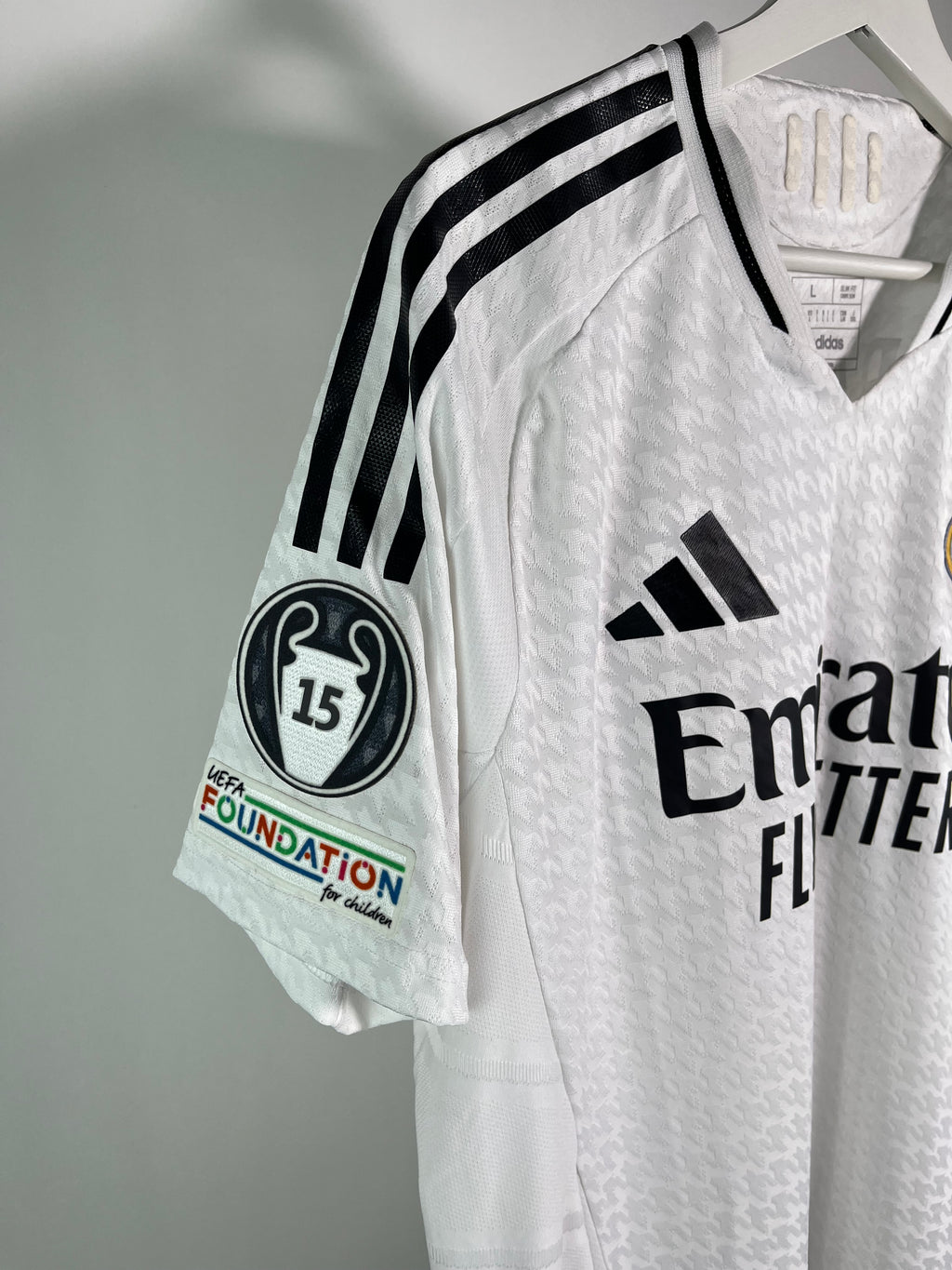 Jersey Real Madrid Local 2024 2025 Versión Jugador Kylian Mbappé (L)
