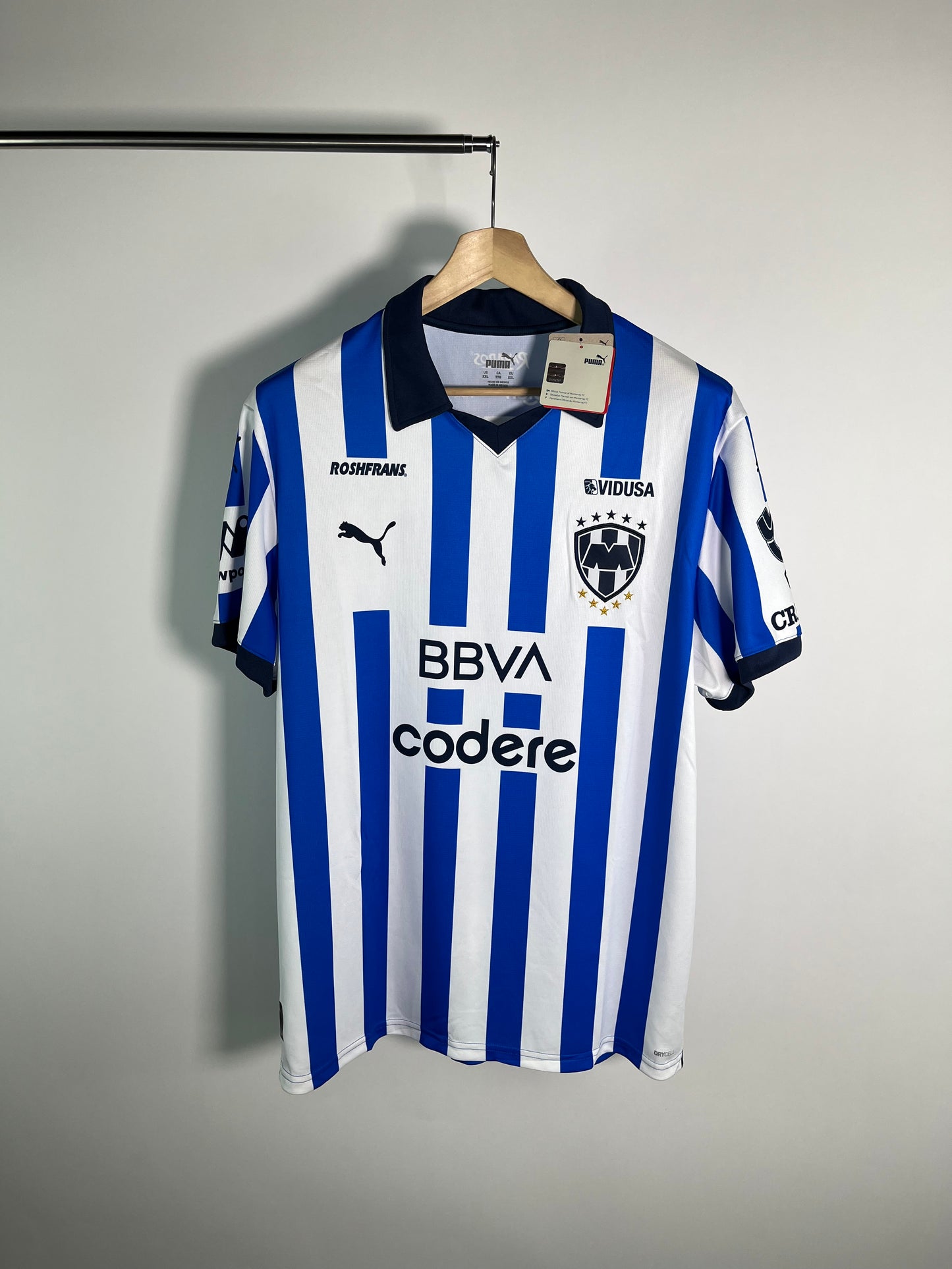 Jersey Rayados Monterrey Local 2023 2024 *C/Etiquetas* (XXL)
