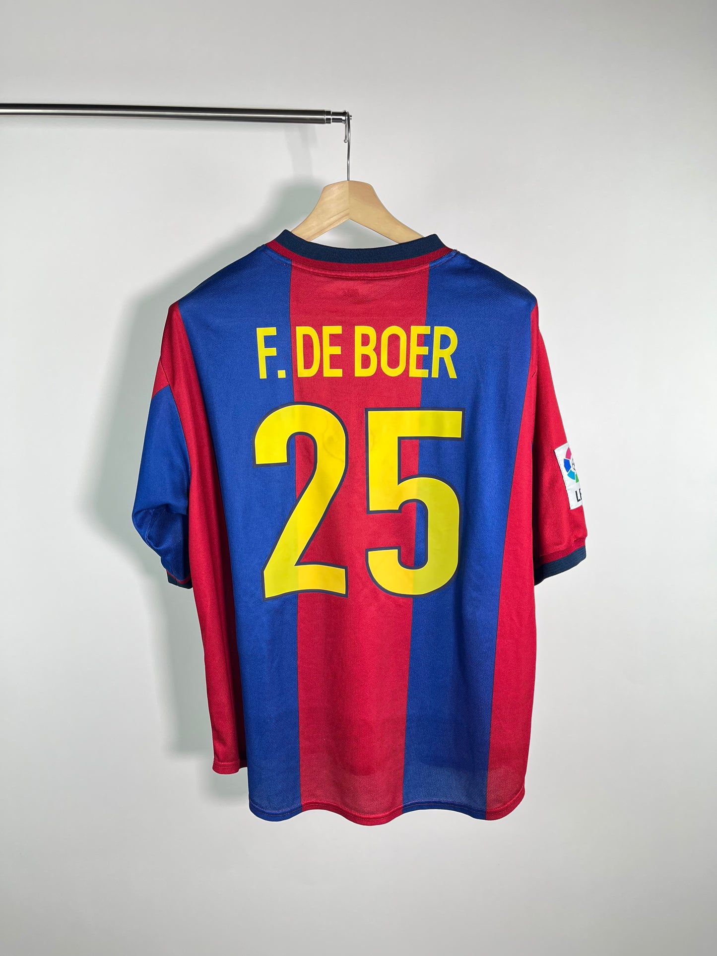 Jersey Barcelona Local 1998 1999 Frank de Boer (XL)