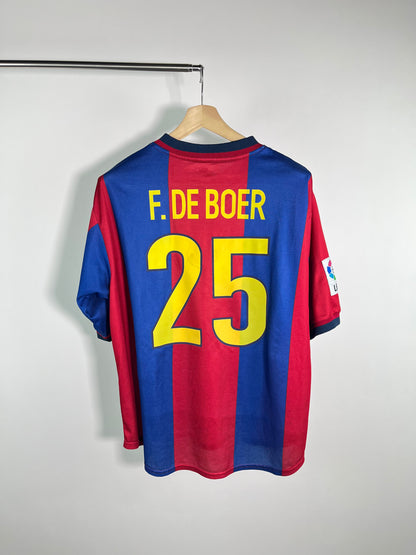 Jersey Barcelona Local 1998 1999 Frank de Boer (XL)