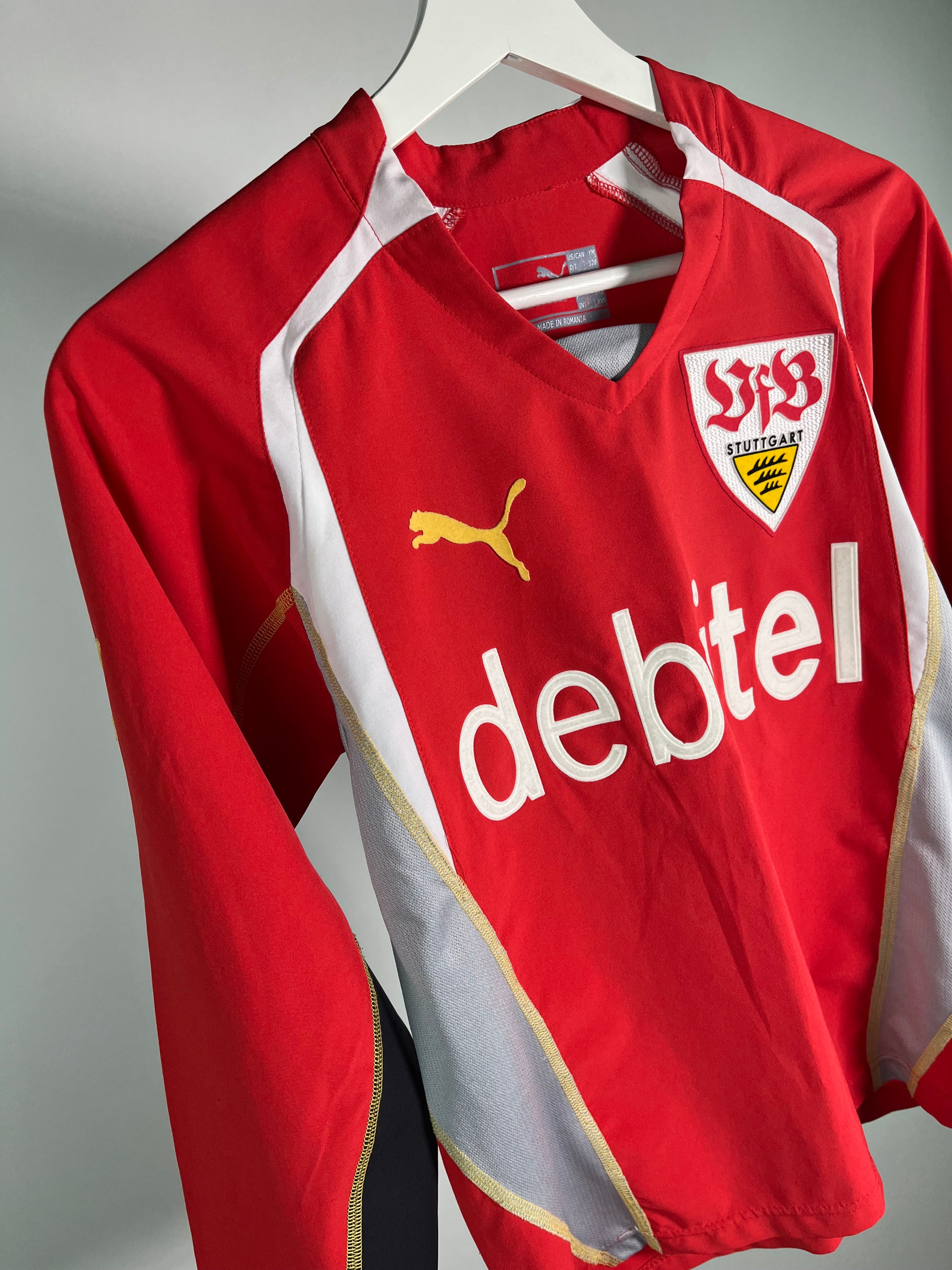 Jersey Stuttgart Portero 2004 2005 Manga Larga (M Niño)