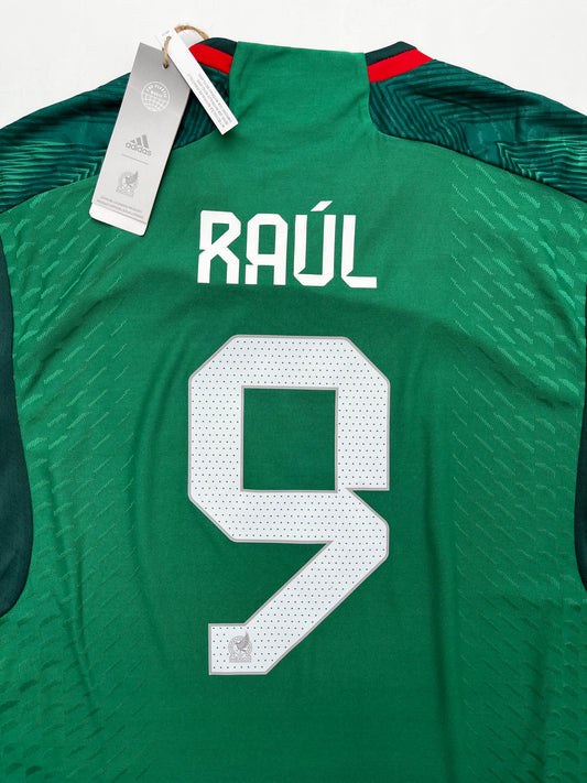 Jersey México Local 2022 2023 Versión Jugador Raúl Jiménez (XL)