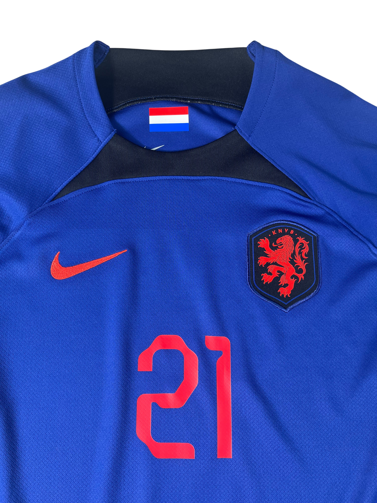 Jersey Países Bajos Visita 2022 2023 Frenkie De Jong (L)