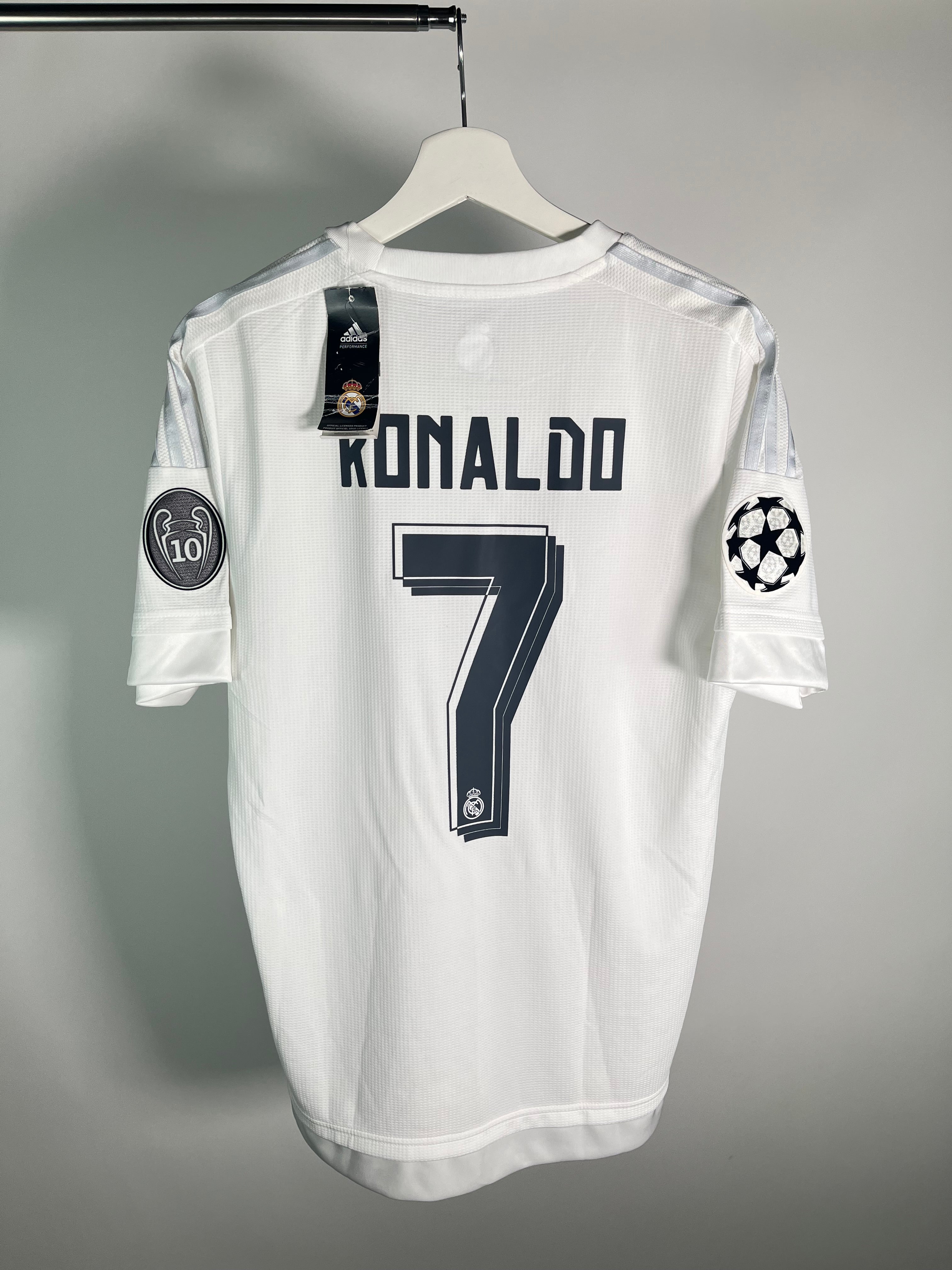 Jersey Real Madrid Local 2015 2016 Cristiano Ronaldo *C/Etiquetas* (M)