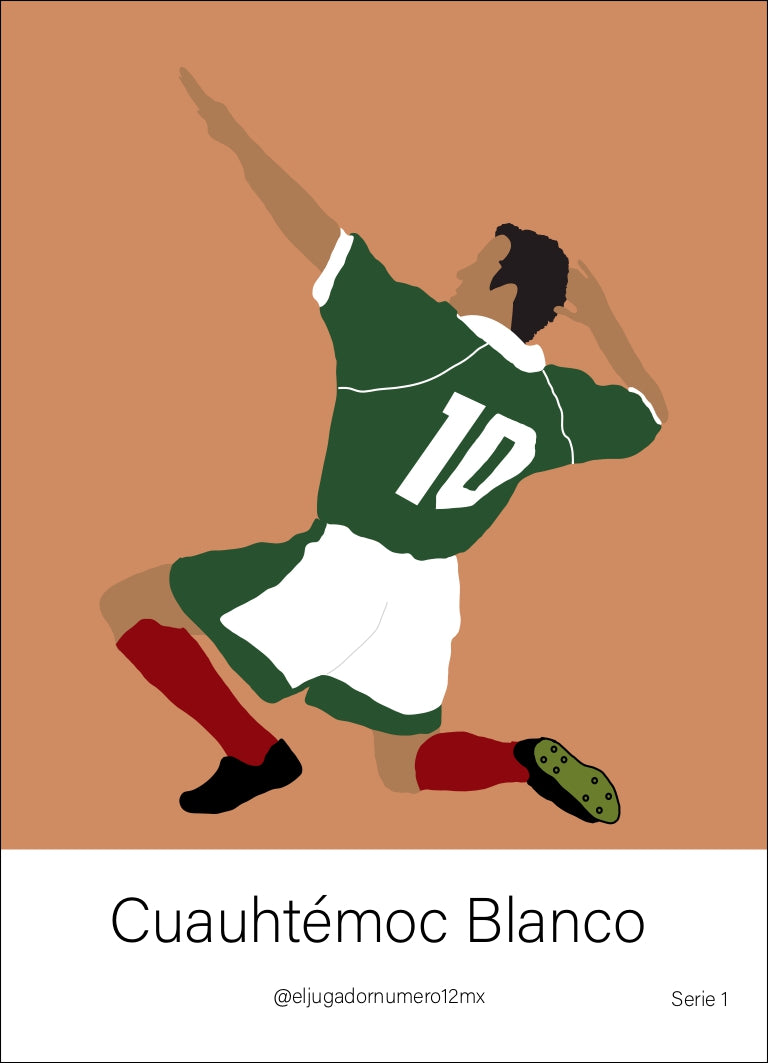 Art Print México 1999 2000 Cuauhtémoc Blanco