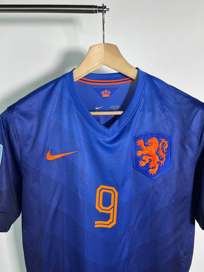 Jersey Holanda Visita 2014 2015 Versión Jugador *Mundial Brasil* Robin Van Persie (L)