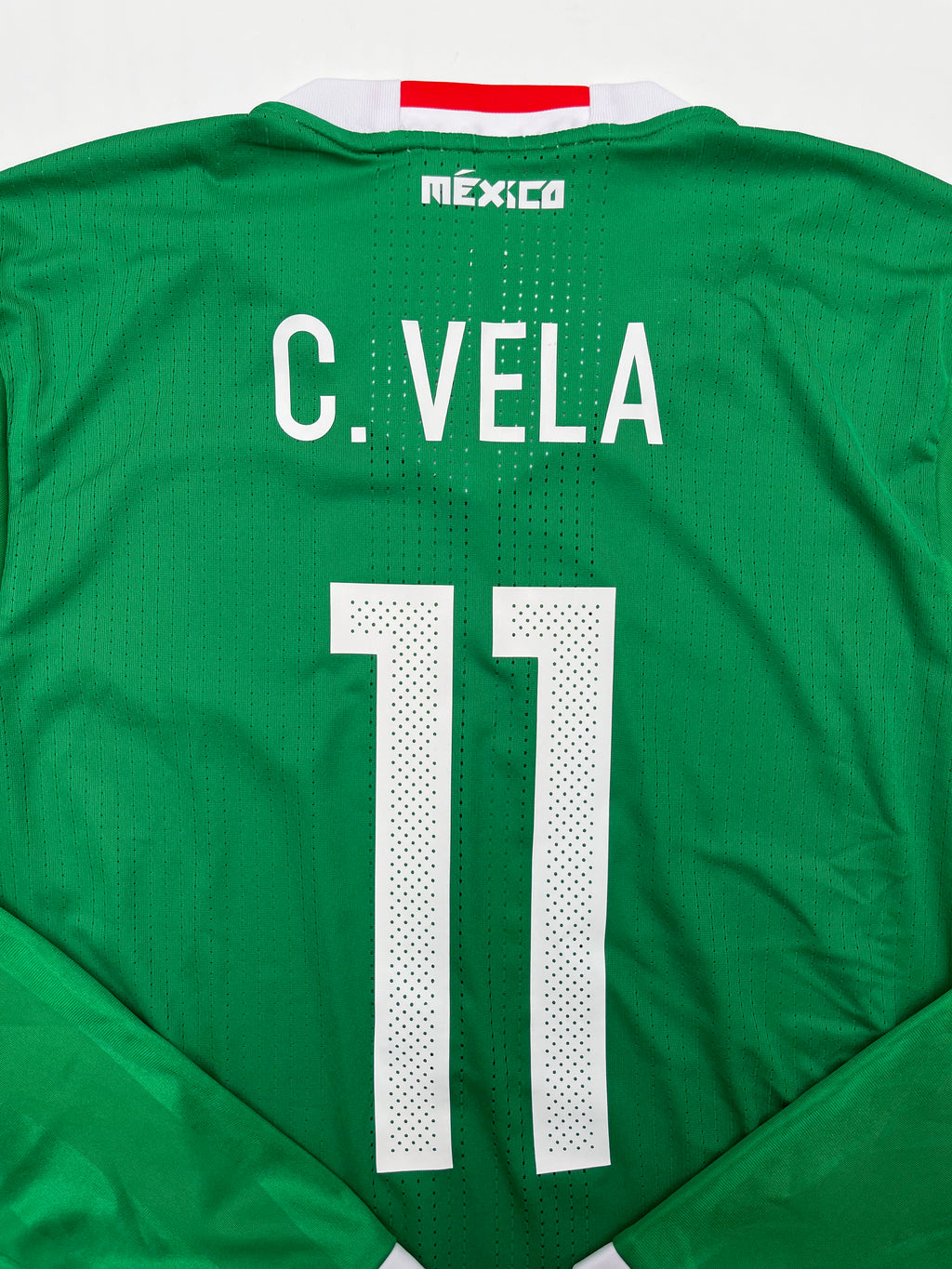 Jersey Mexico Local 2016 2017 Versión Jugador Carlos Vela (L)