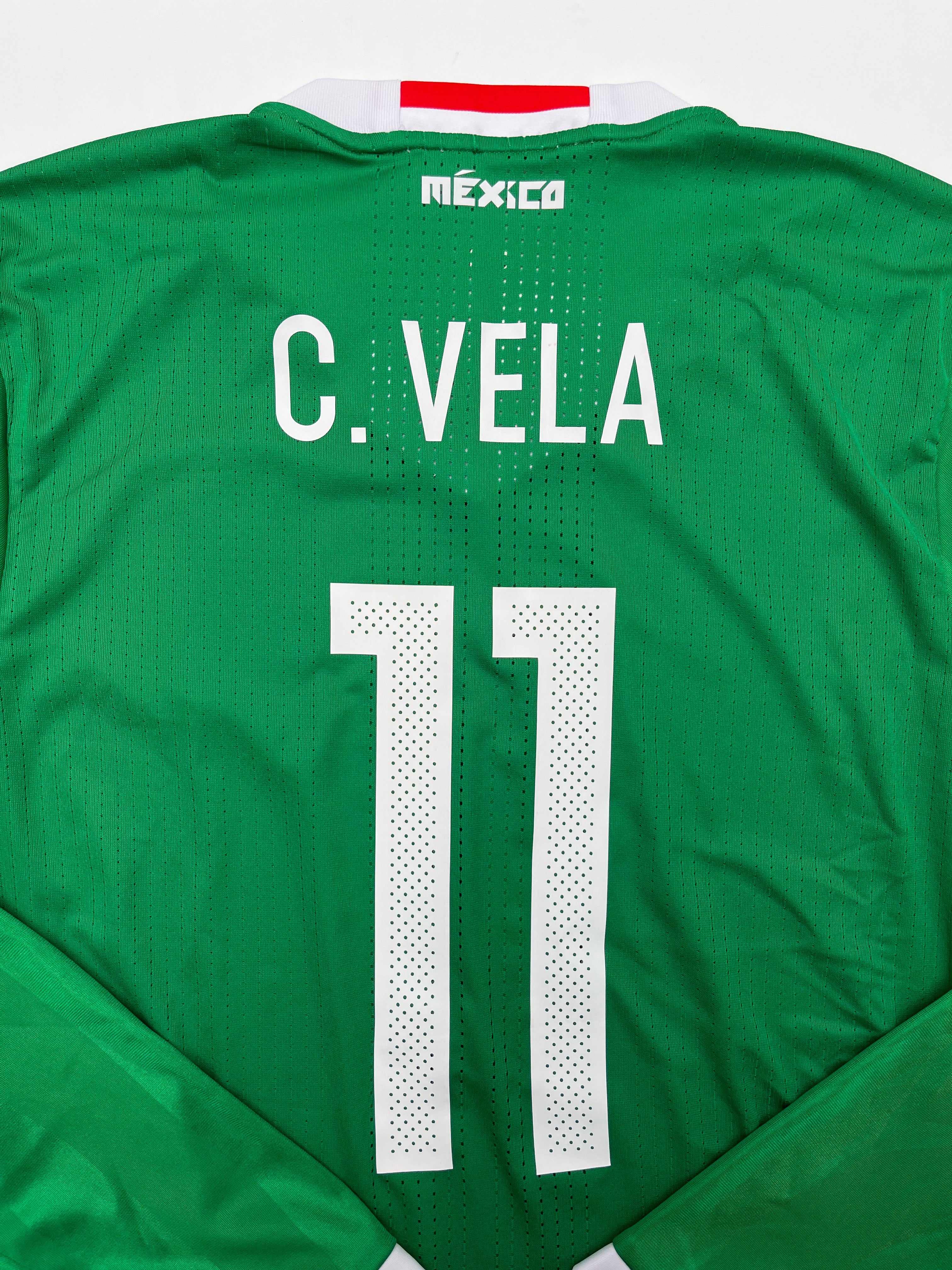 Jersey Mexico Local 2016 2017 Versión Jugador Carlos Vela (L)