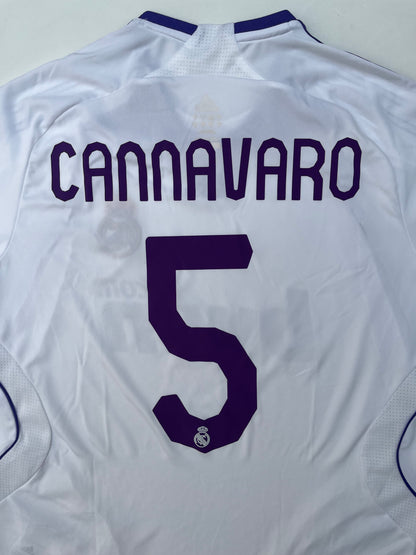 Jersey Real Madrid Local 2007 2008 Fabio Cannavaro (S)