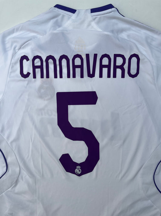 Jersey Real Madrid Local 2007 2008 Fabio Cannavaro (S)