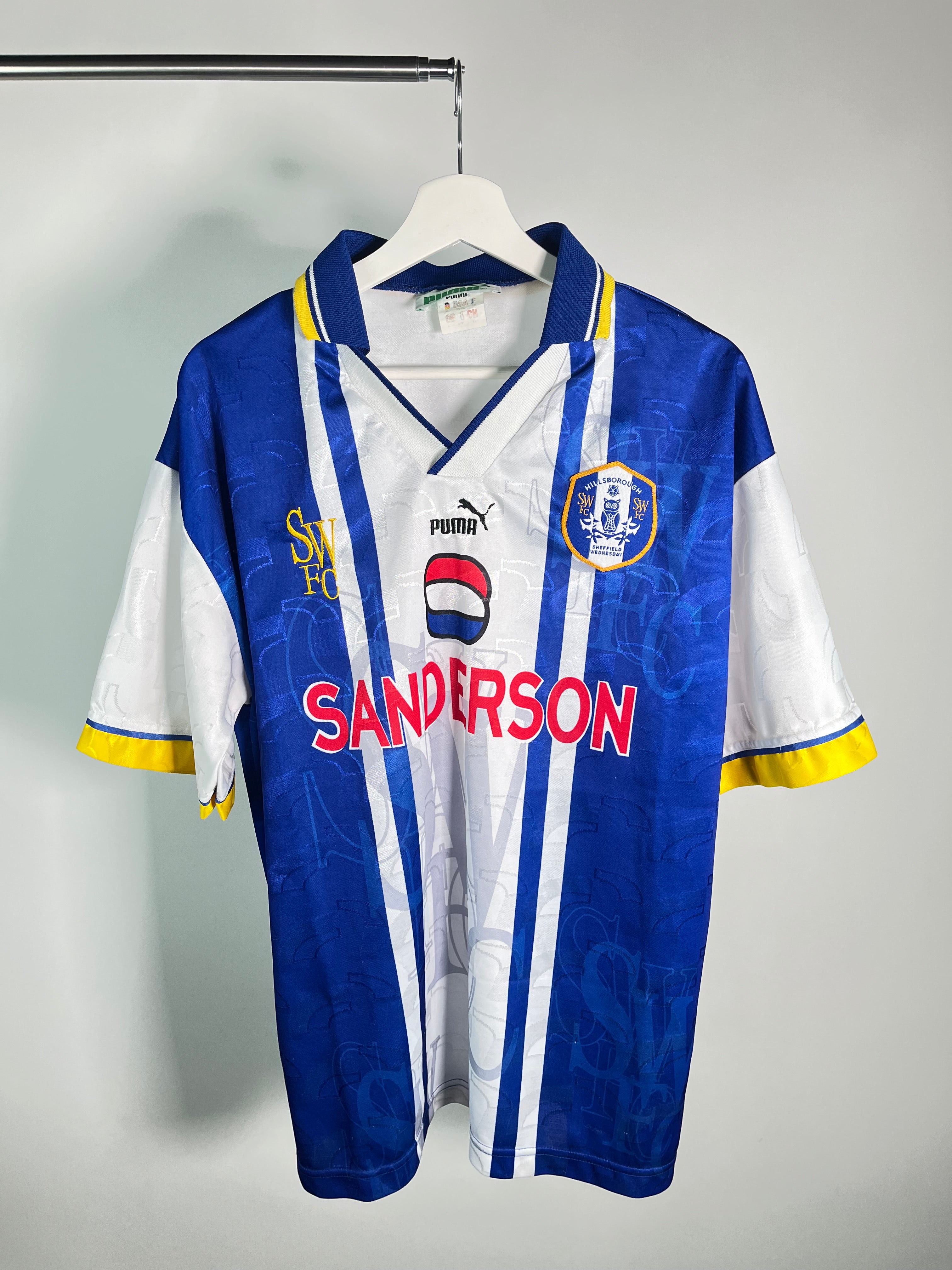 Jersey Sheffield Wednesday Local 1995 1996 (XL Niño)