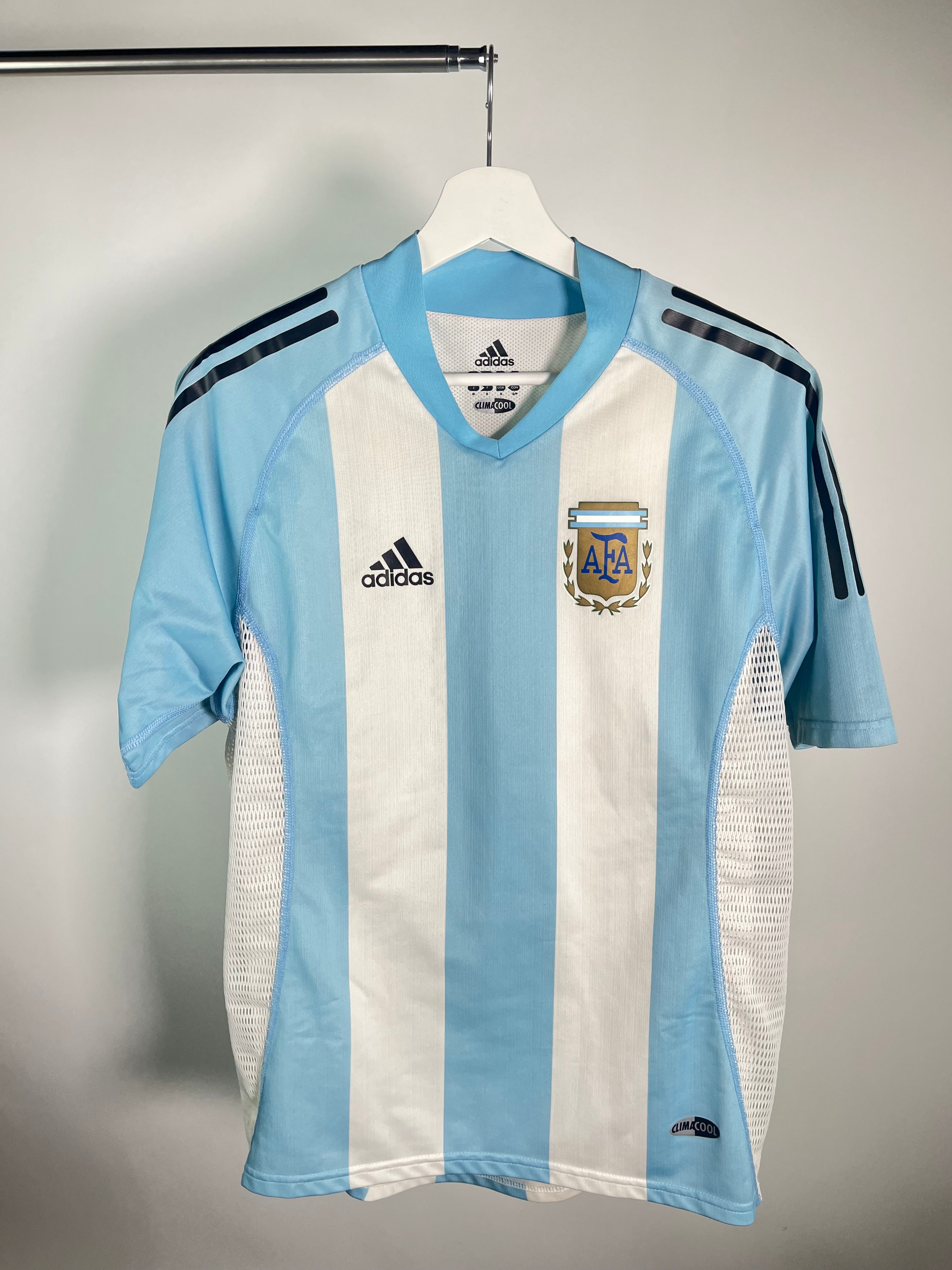 Jersey Argentina Local 2002 2004 Versión Jugador (S)