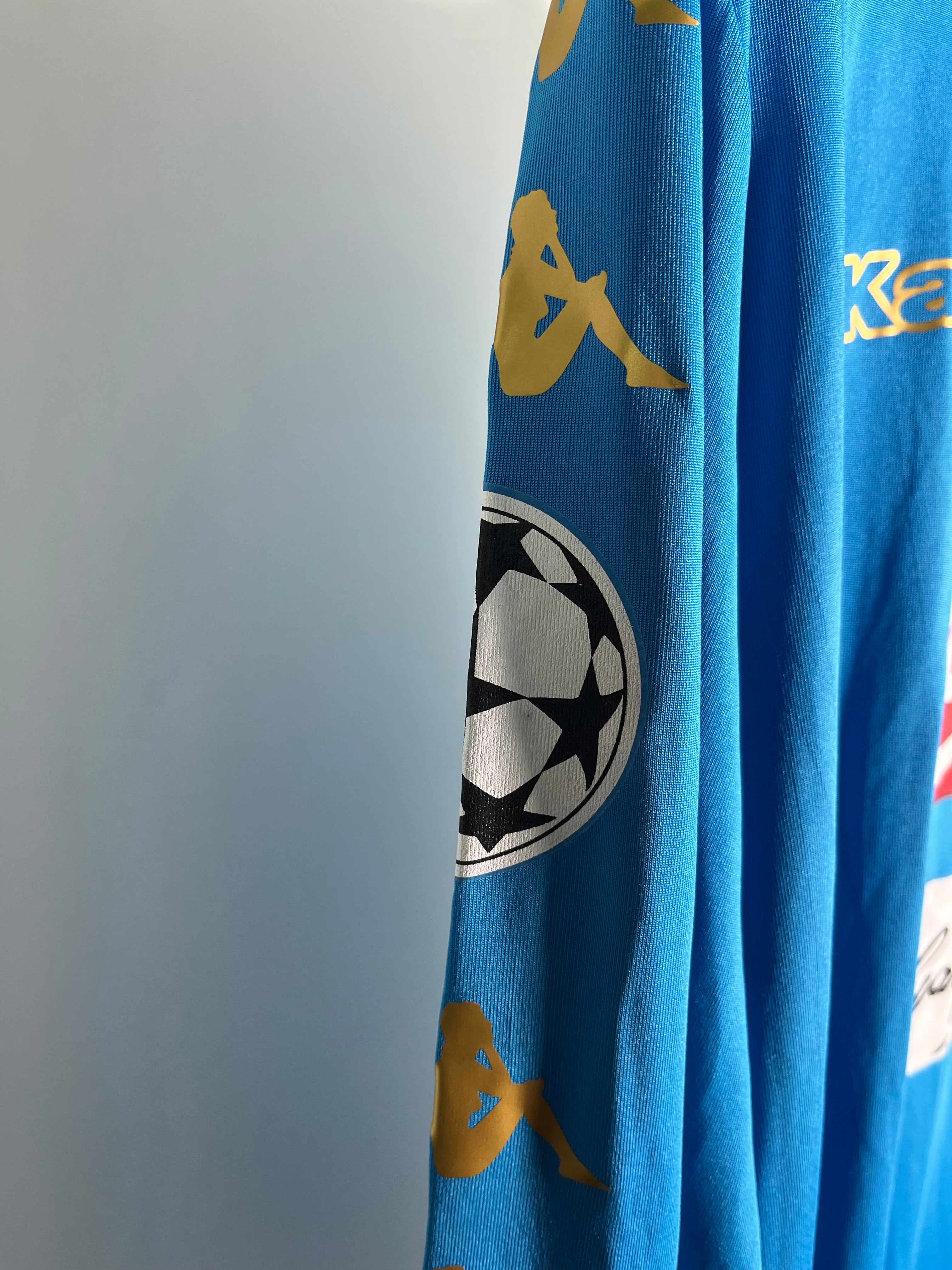 Jersey Napoli Local 2016 2017 Manga Larga *C/Etiquetas* (XL)