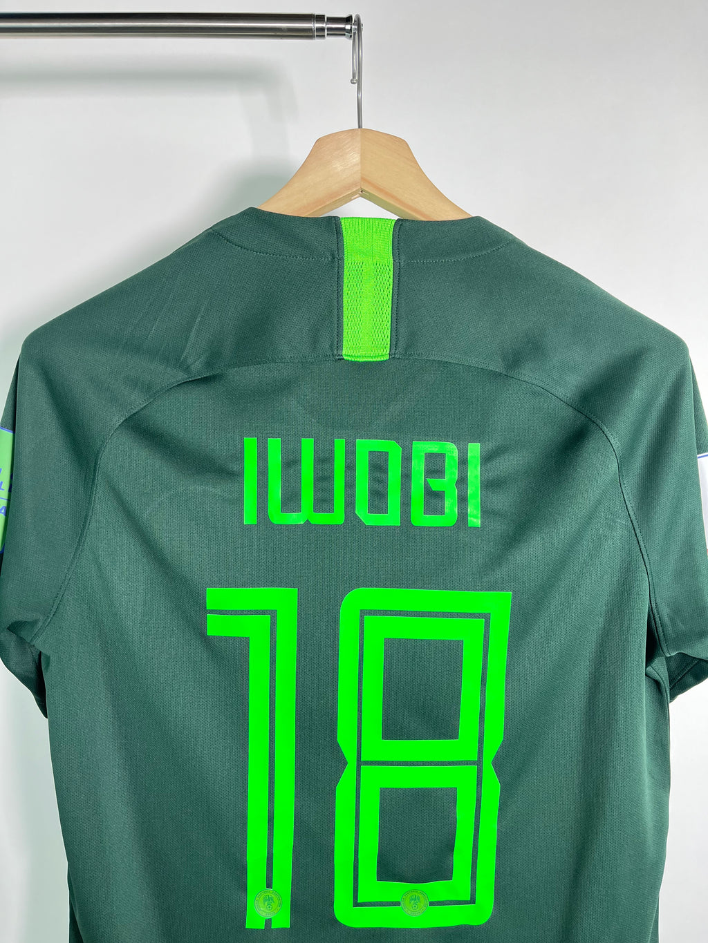 Jersey Nigeria Visita 2018 2019 *Mundial Rusia* Alex Iwobi (M)