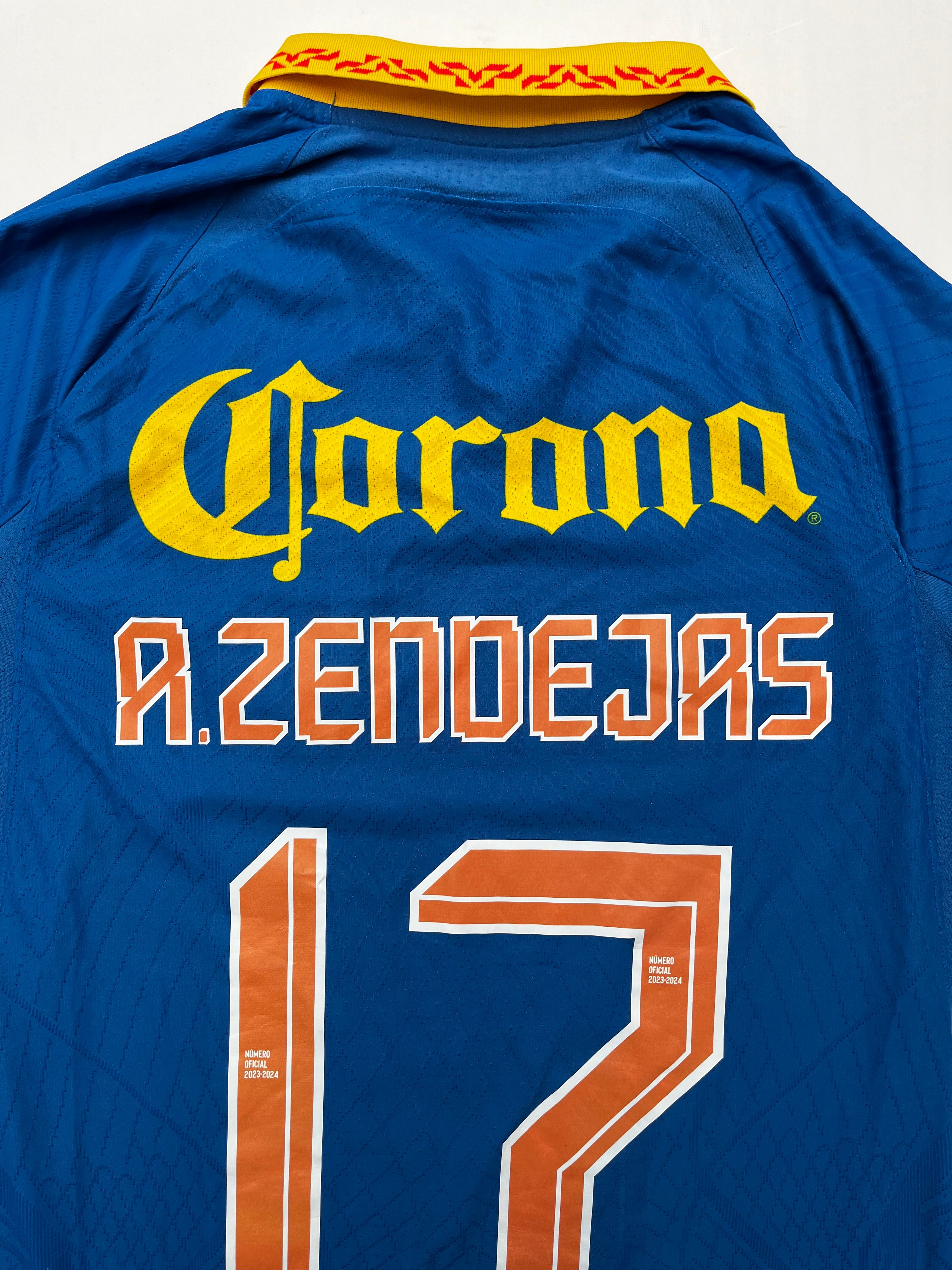 Jersey Club América Visita 2023 2024 Utilería Alejandro Zendejas (M)