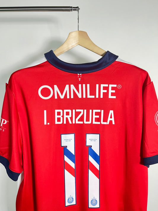 Jersey Chivas Local 2023 2024 Isaác Brizuela (XXL)