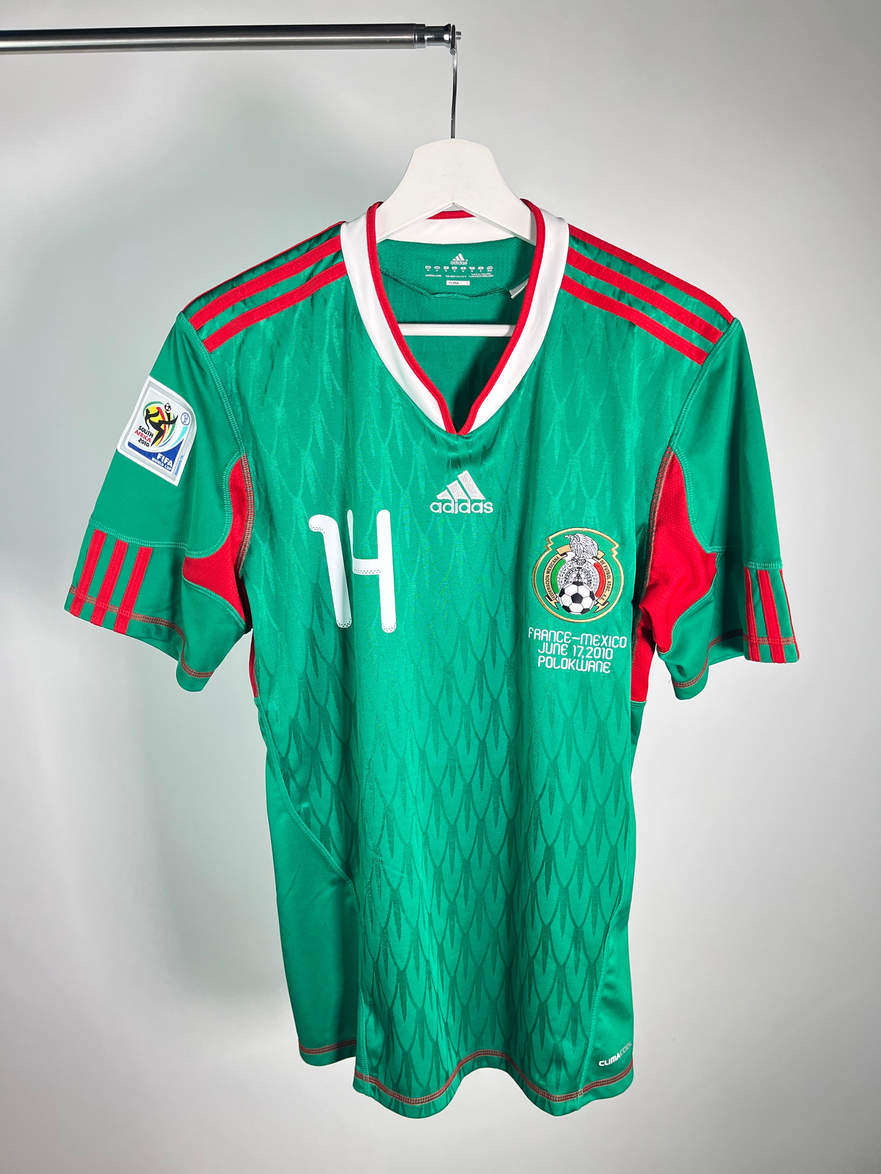 Jersey México Local 2010 2011 *Match Detail vs Francia* Javier Hernández (M)