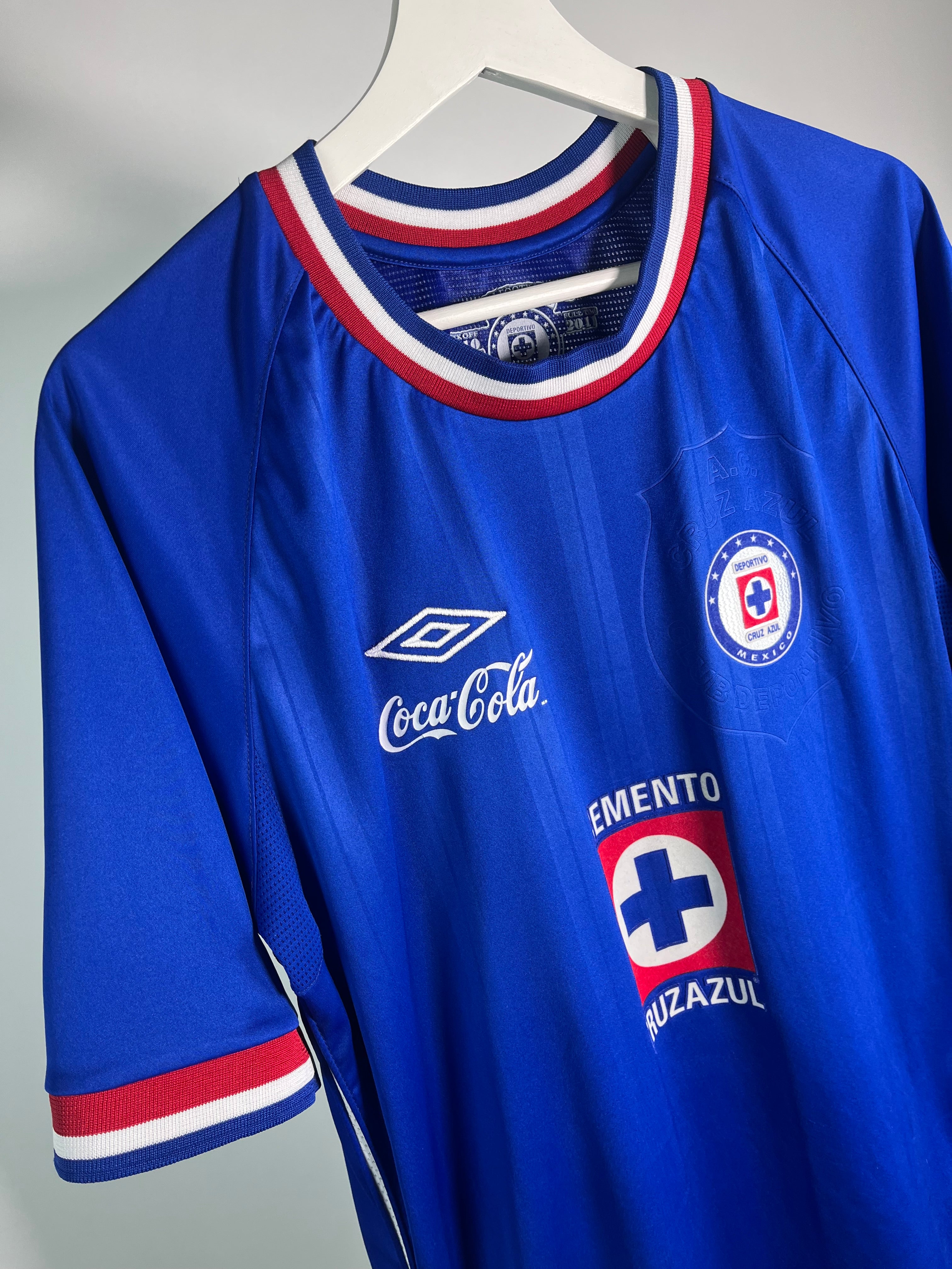 Jersey Cruz Azul Local 2010 2011 Christian "Chaco" Gimenez (L)