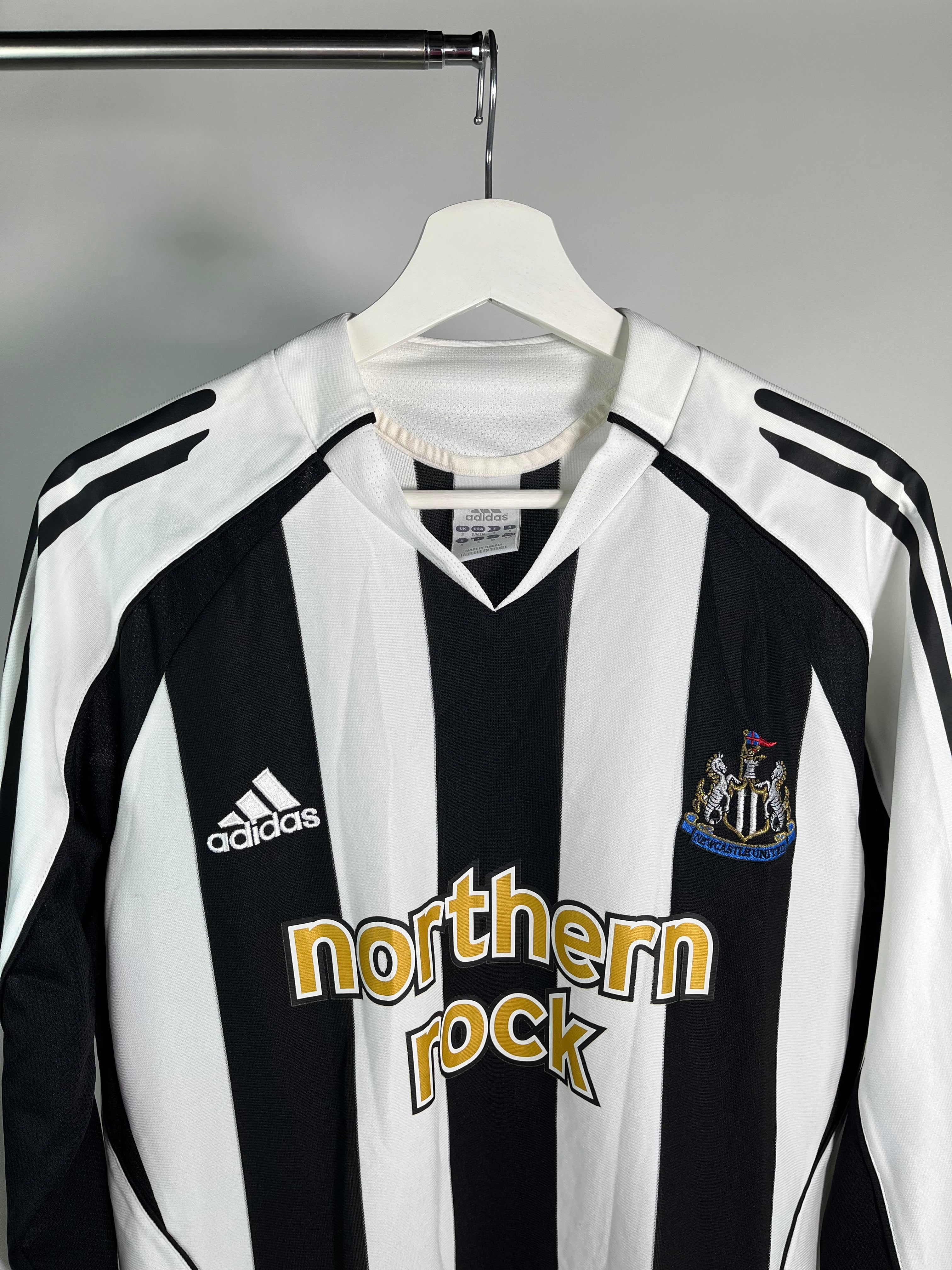Jersey Newcastle United Local 2005 2006 Manga Larga (S)