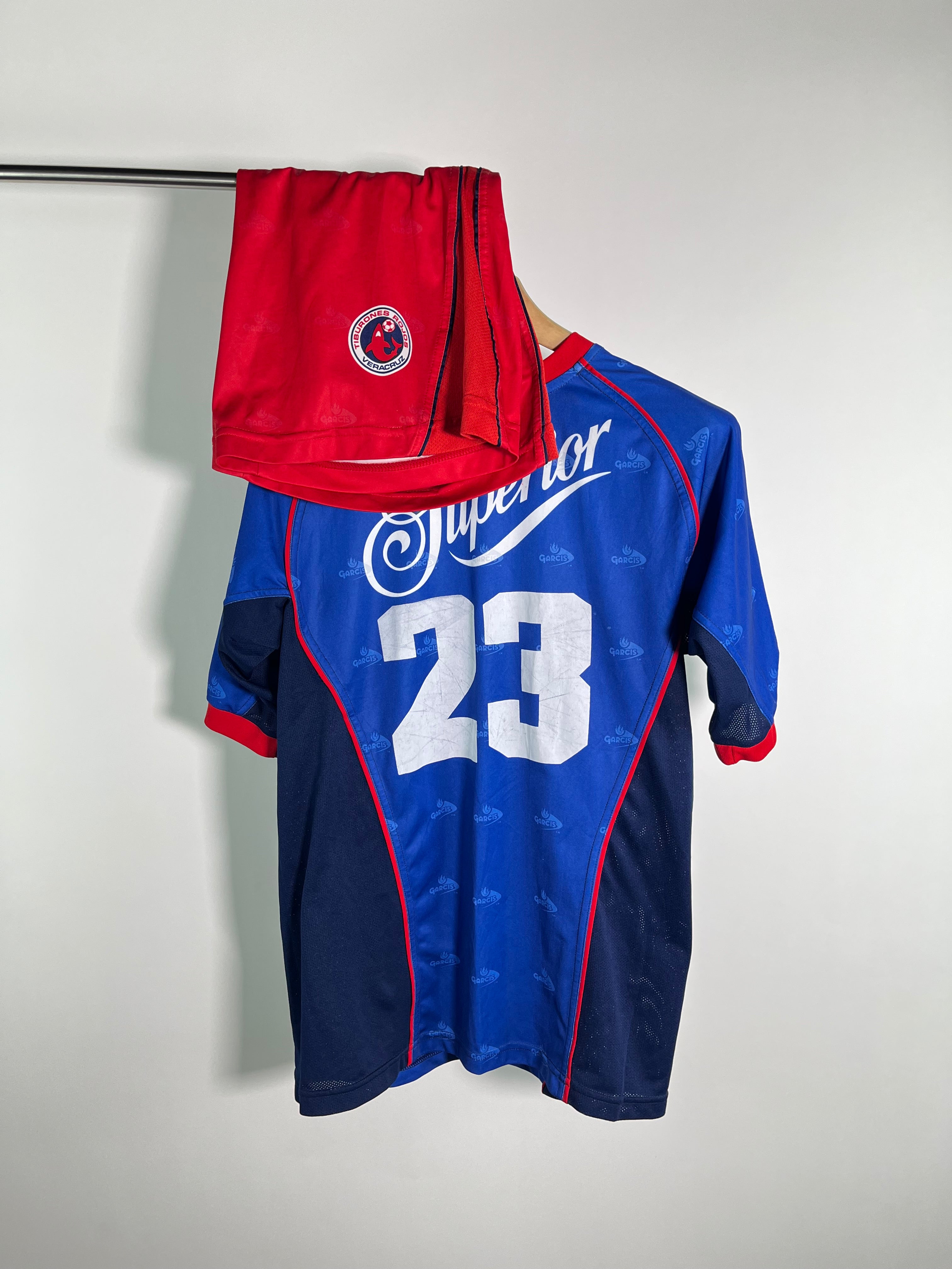 Jersey Veracruz Tercera 2002 2003 Utilería *Incluye Short* (L)