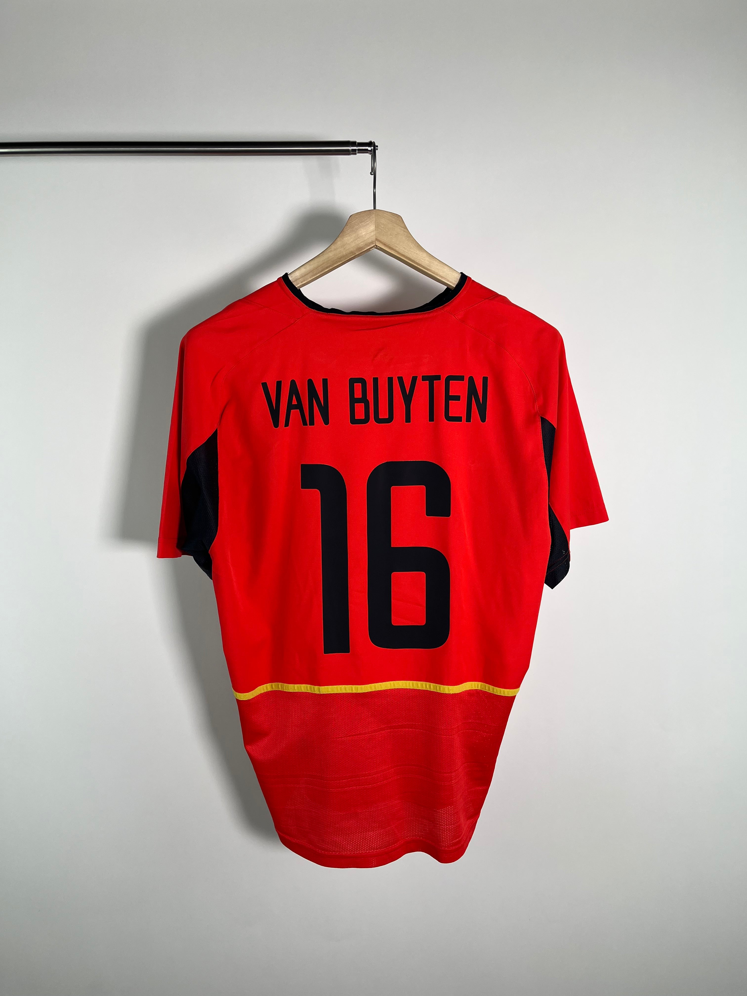 Jersey Belgica Local 2002 2004 Daniel Van Buyten (M)