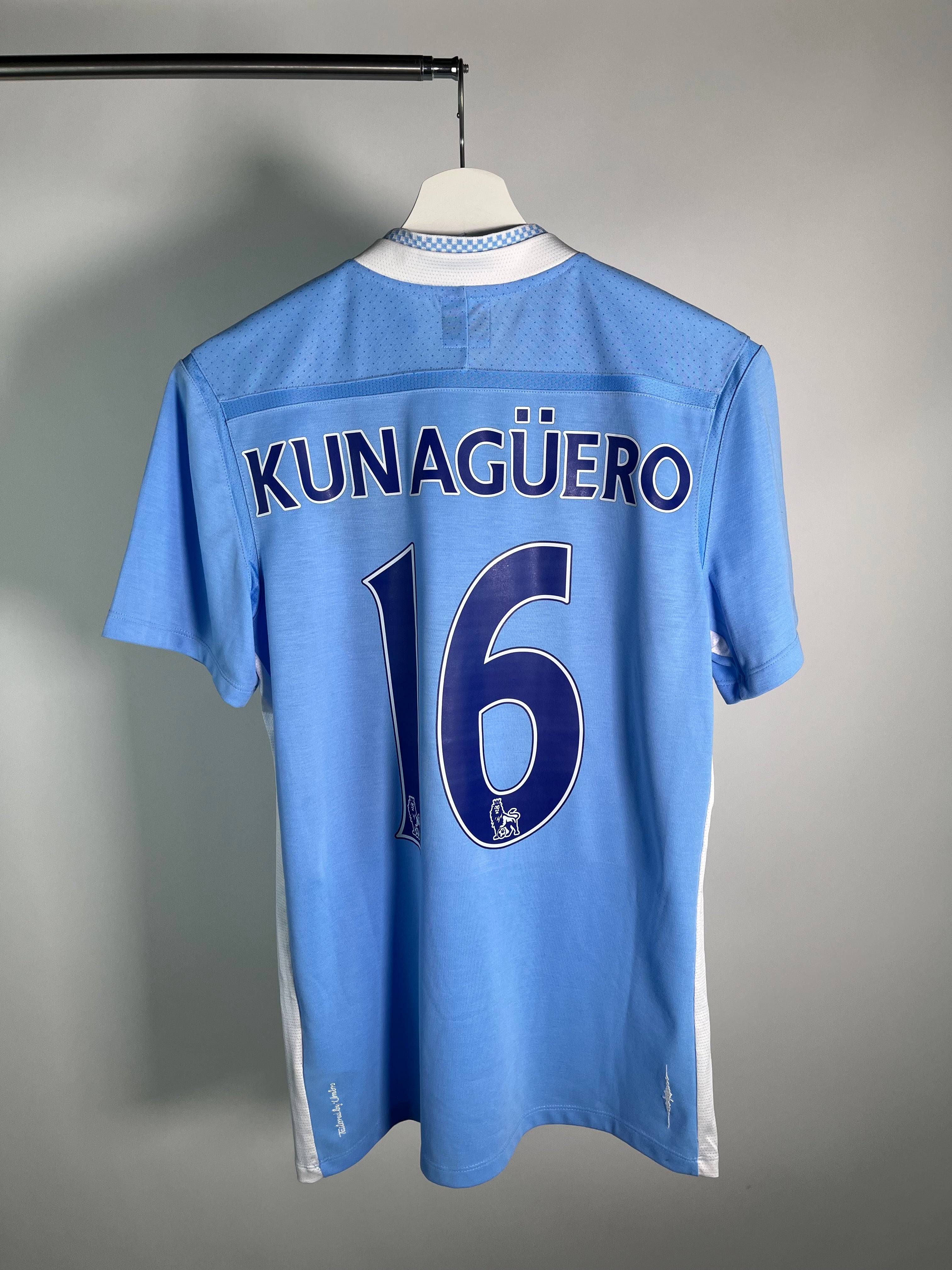 Jersey Manchester City Local 2011 2012 Sergio Kün Aguero (S)