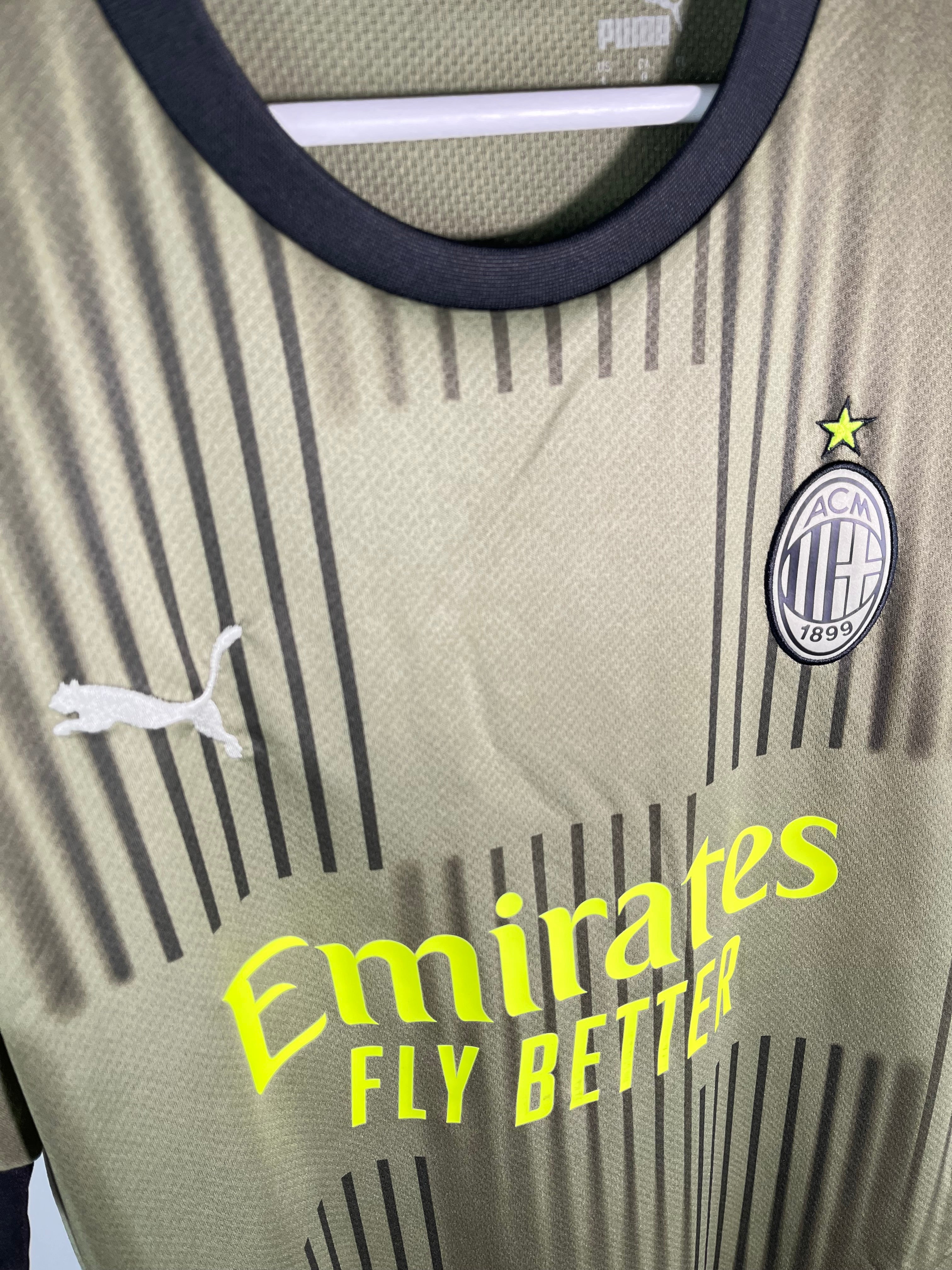 Jersey AC Milán Tercera 2022 2023 Olivier Giroud (L)