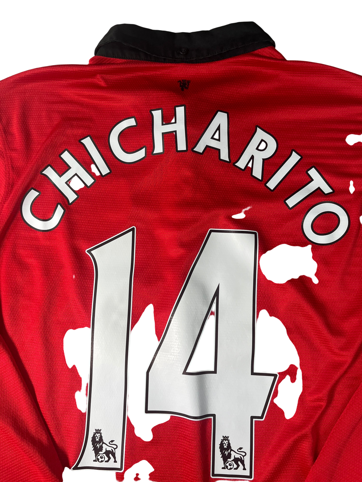 Jersey Manchester United Local 2013 2014 Manga Larga Javier "Chicharito" Hernández (M)