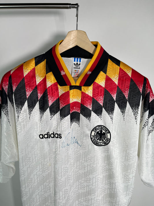Jersey Alemania Local 1994 1996 Autografiado (L)
