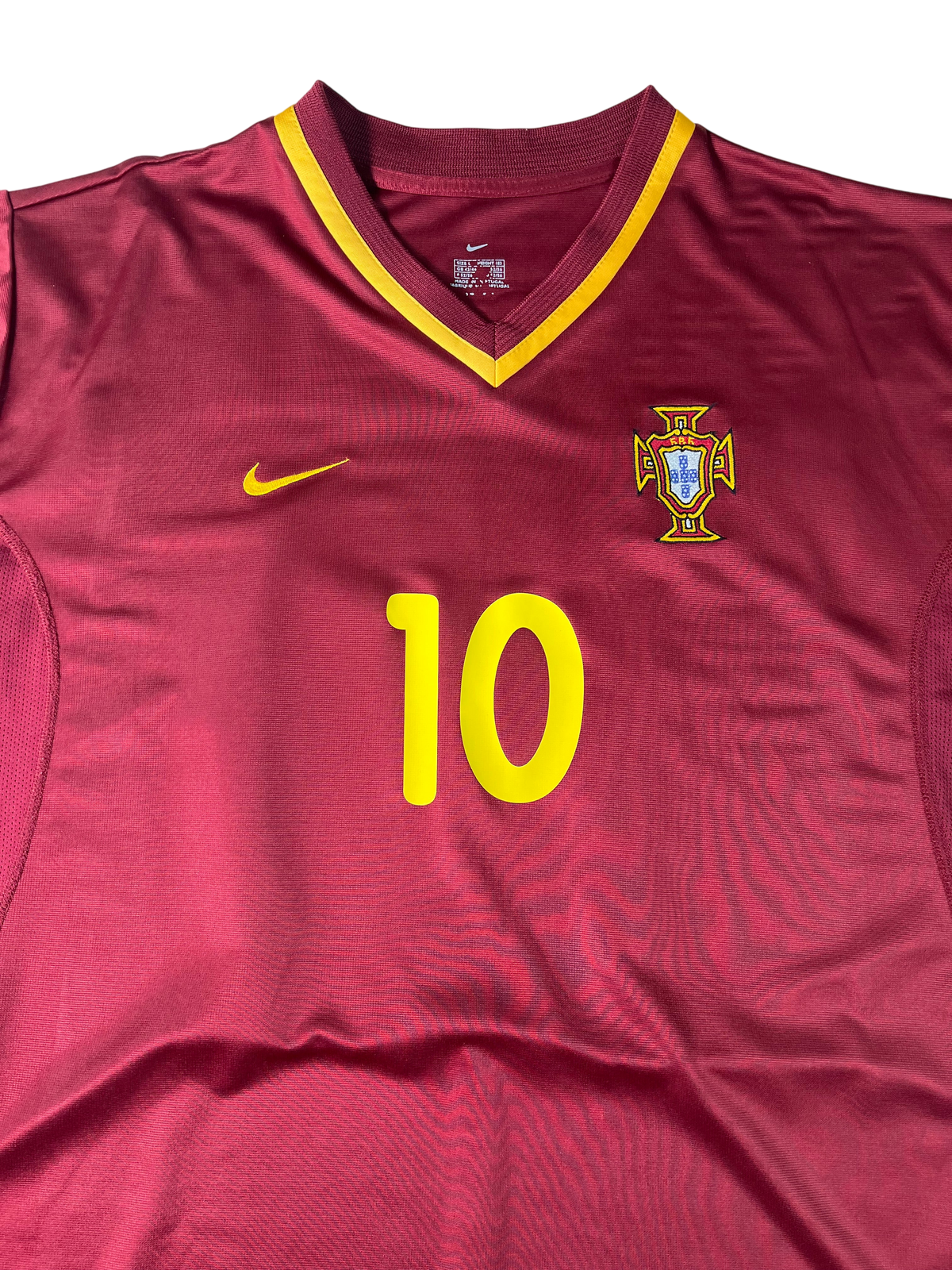 Jersey Portugal Local 2000 2002 Rui Costa (L)