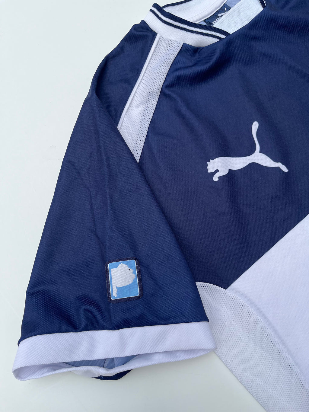 Jersey Gimnasia y Esgrima Visita 2002 2003 Match Worn Furlanetto (L)