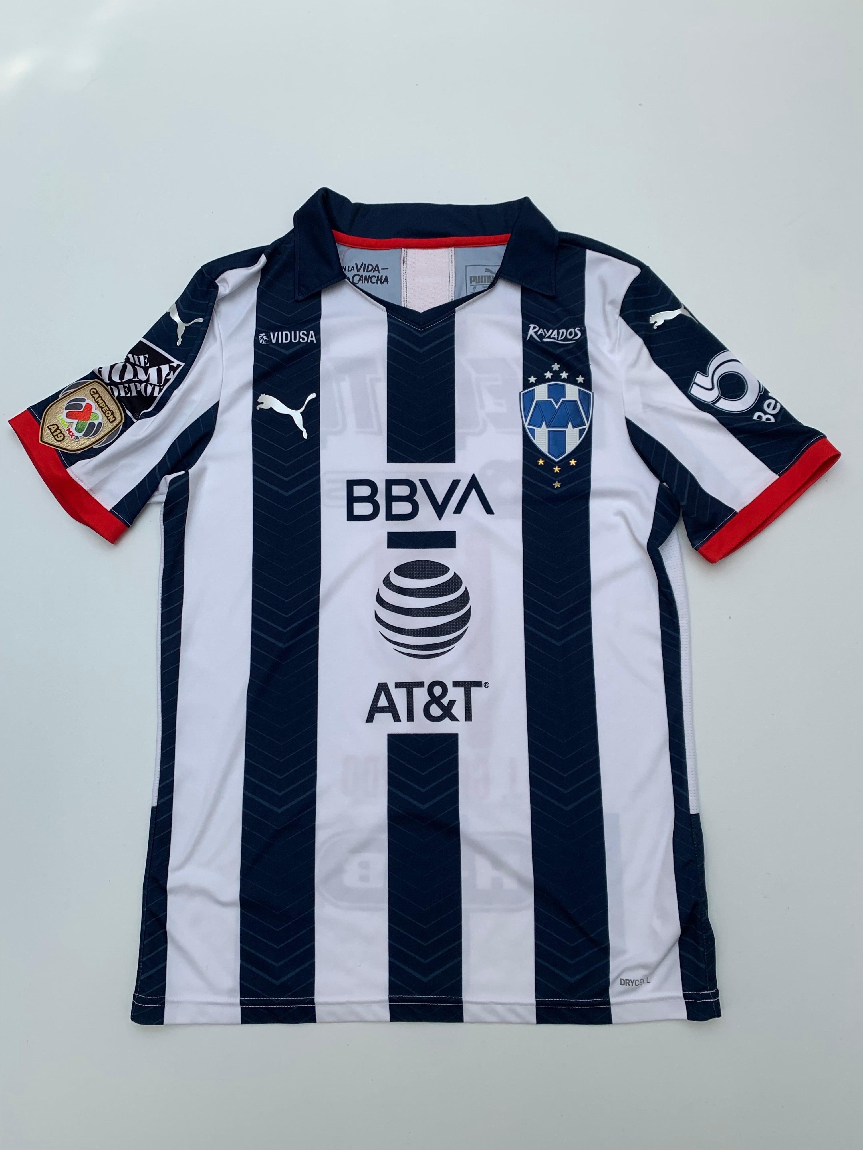 Jersey Rayados Monterrey Local 2019 2020 Match Worn Jesús Gallardo (L)
