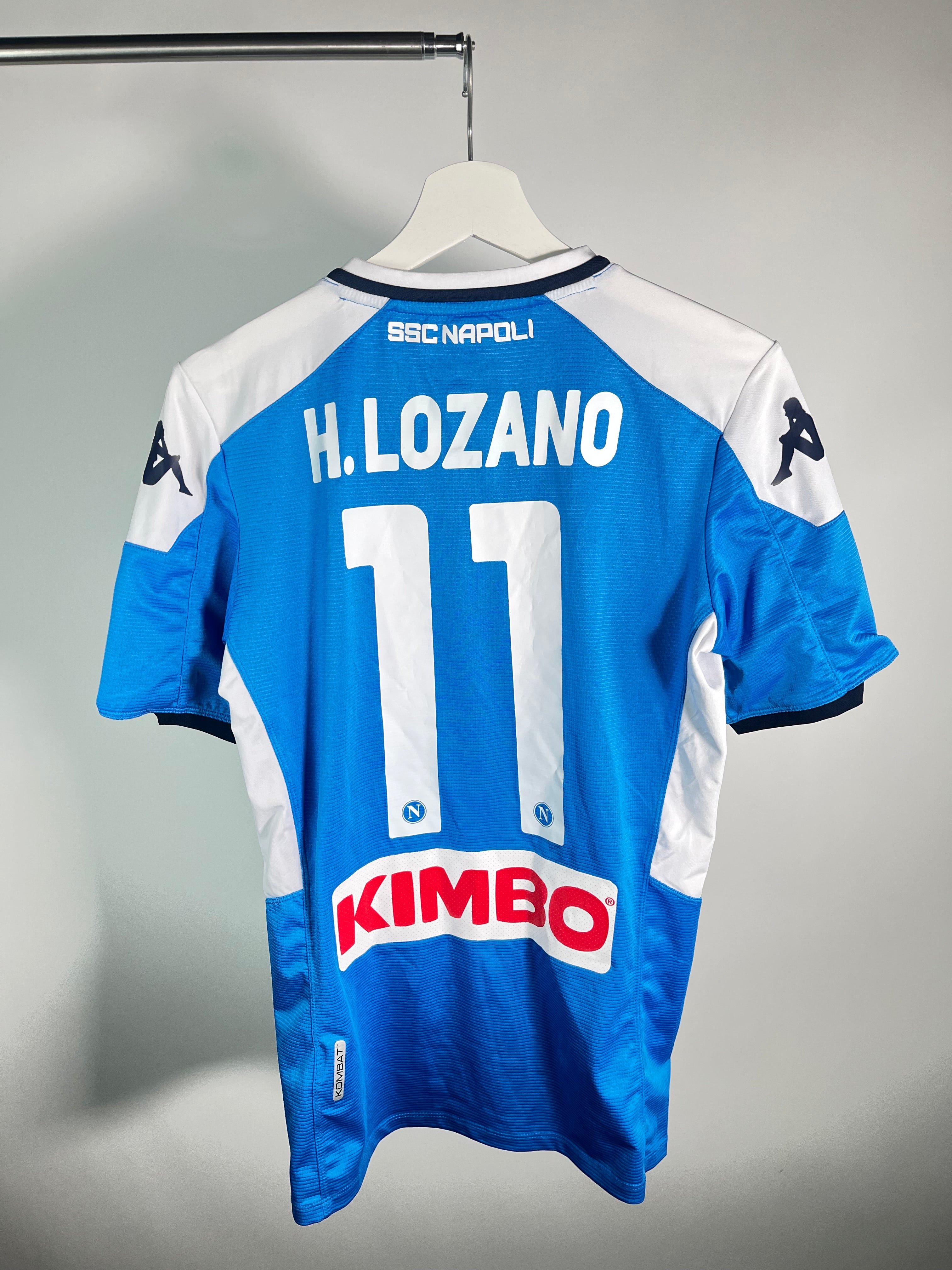 Jersey Napoli Local 2019 2020 Versión Jugador *Kombat* Hirving "Chucky" Lozano (S)