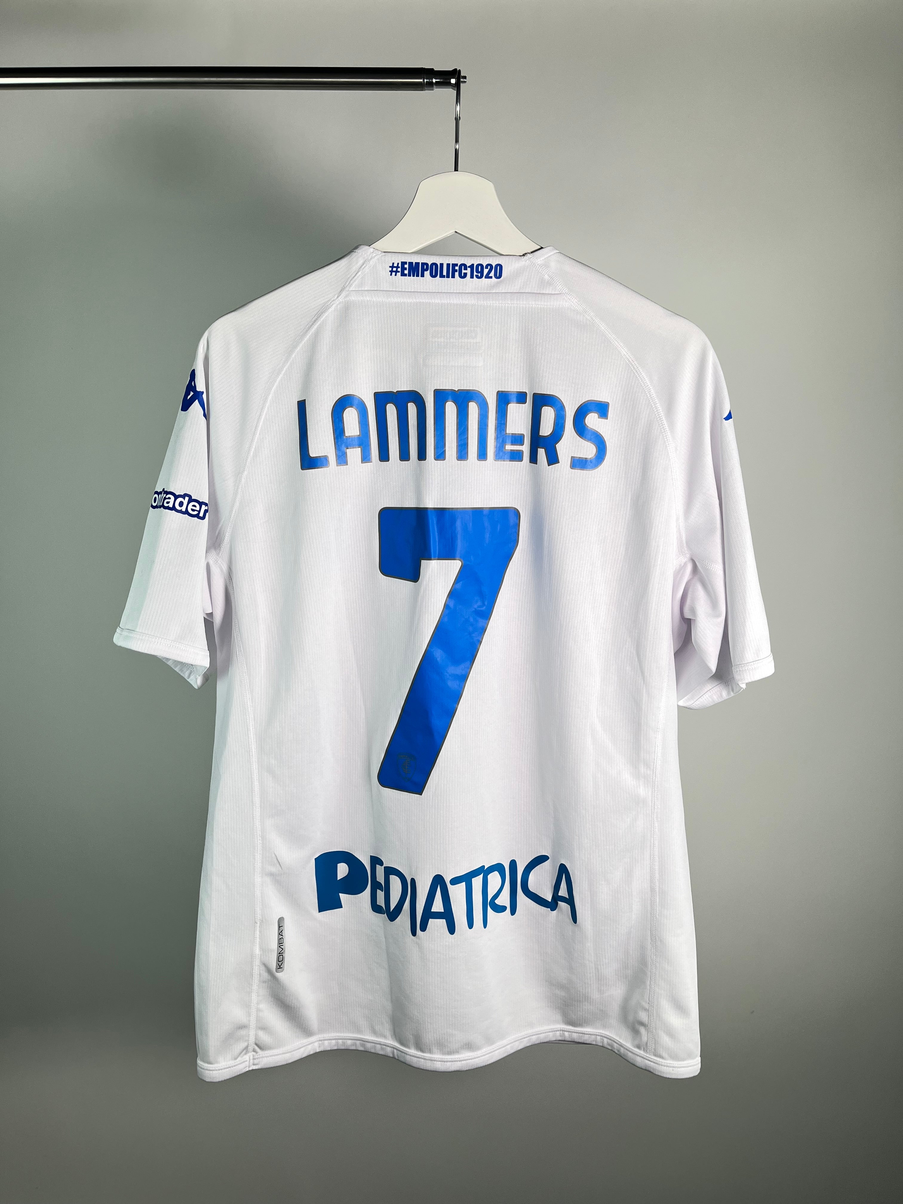 Jersey Empoli Visita 2022 2023 Versión Jugador Sam Lammers (L)