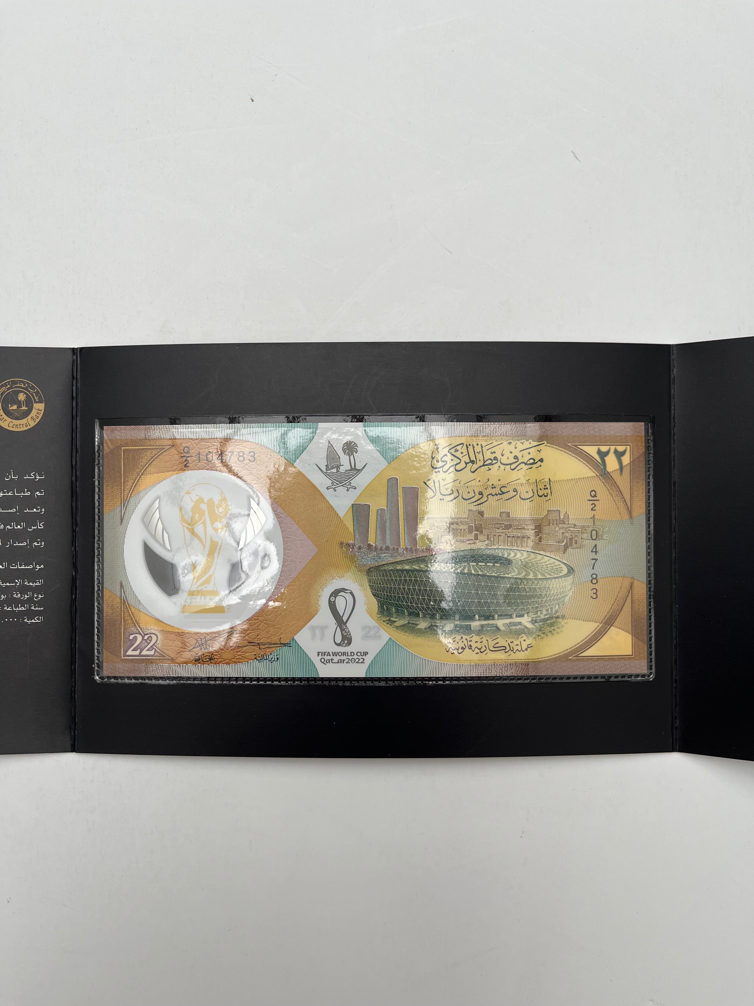 Billete Mundial Qatar 2022 Edición Especial