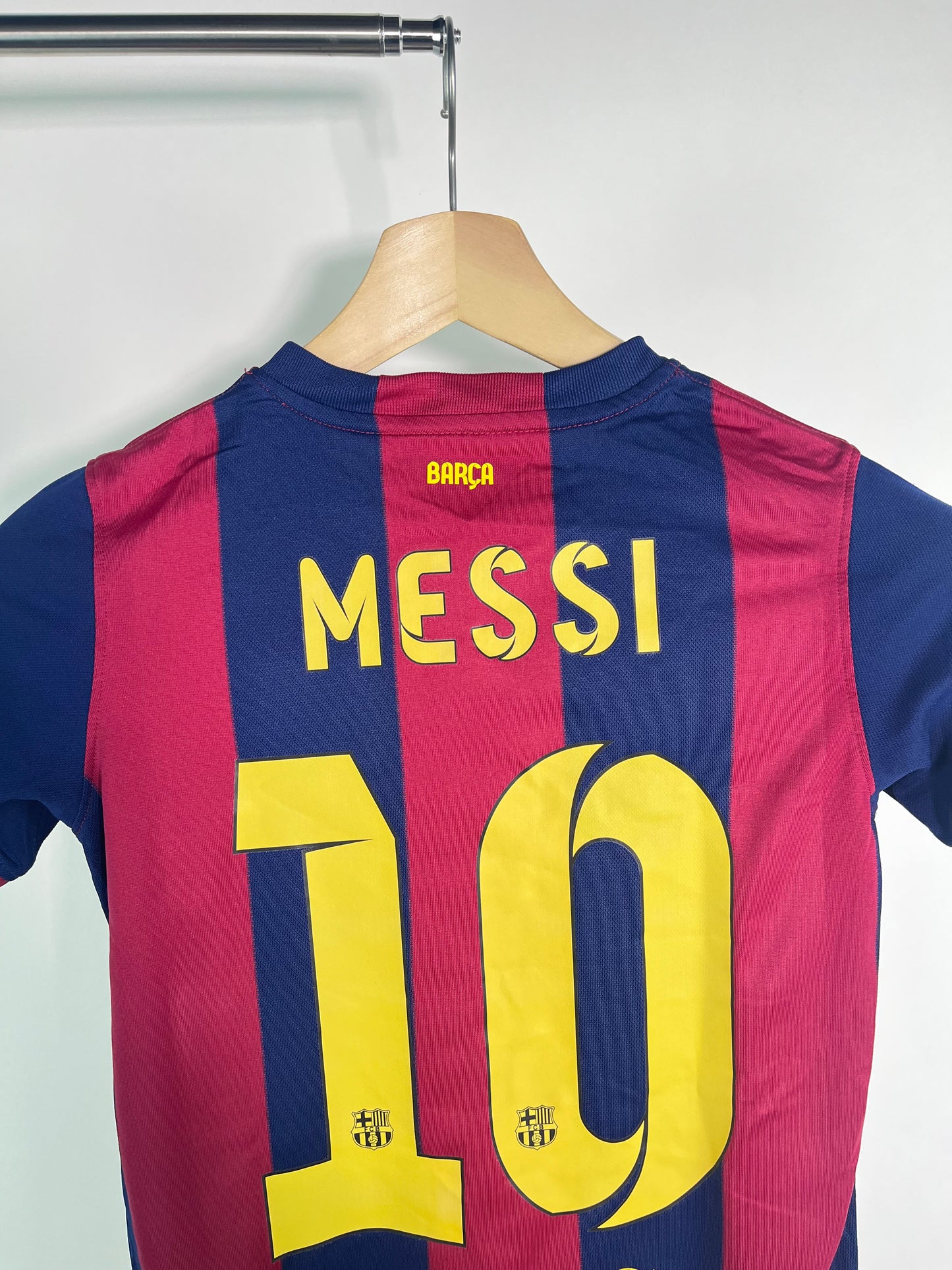 Jersey Barcelona Local 2014 2015 Lionel Messi (M niño)