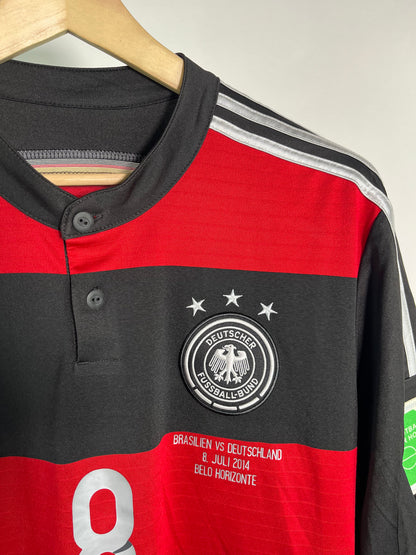 Jersey Alemania Visita 2014 2015 *Match Detail vs Brasil* Mesut Özil (XL)