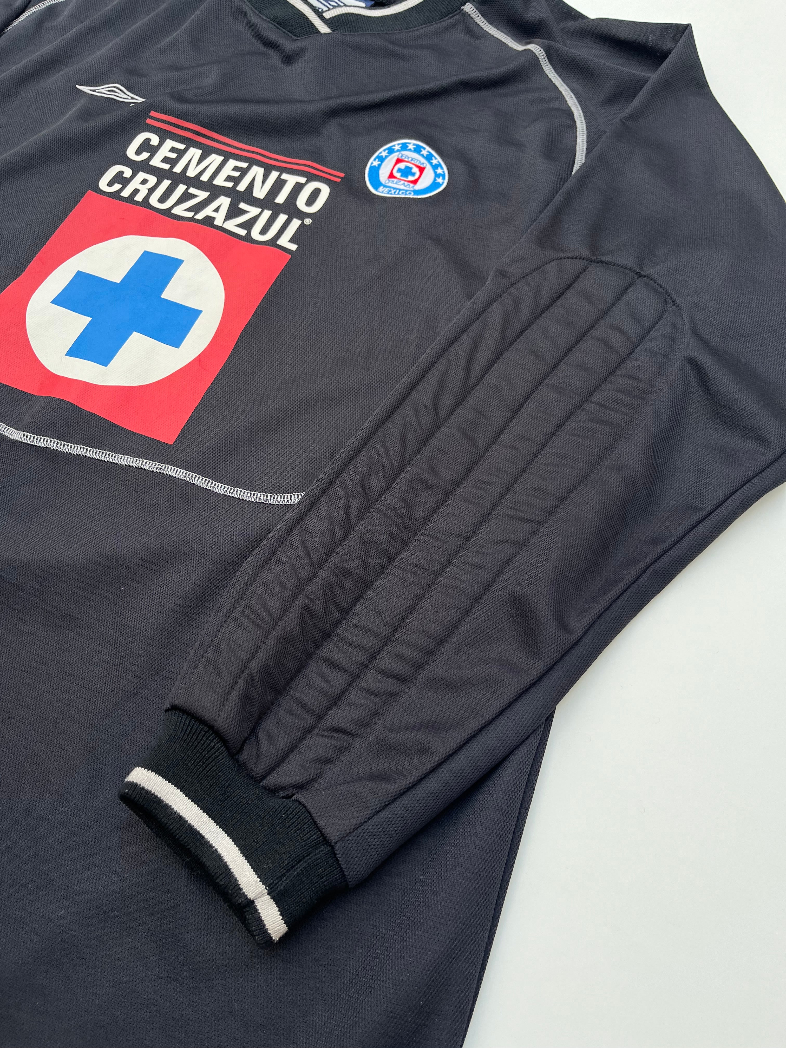 Jersey Cruz Azul Portero 2003 2004 Match Worn Adrián Zermeño (XL)