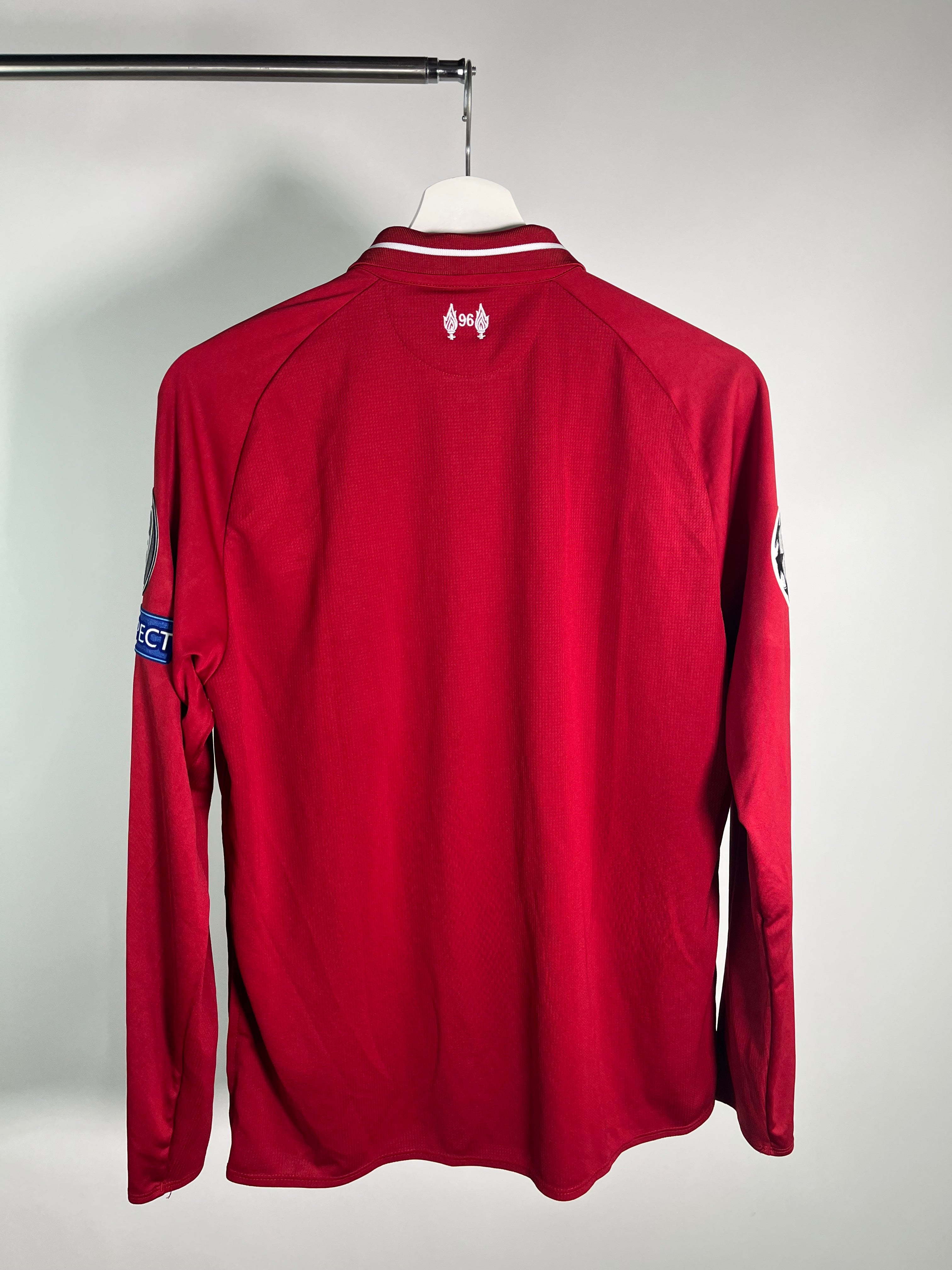 Jersey Liverpool Local 2018 2019 *Champions League* Manga Larga (M)